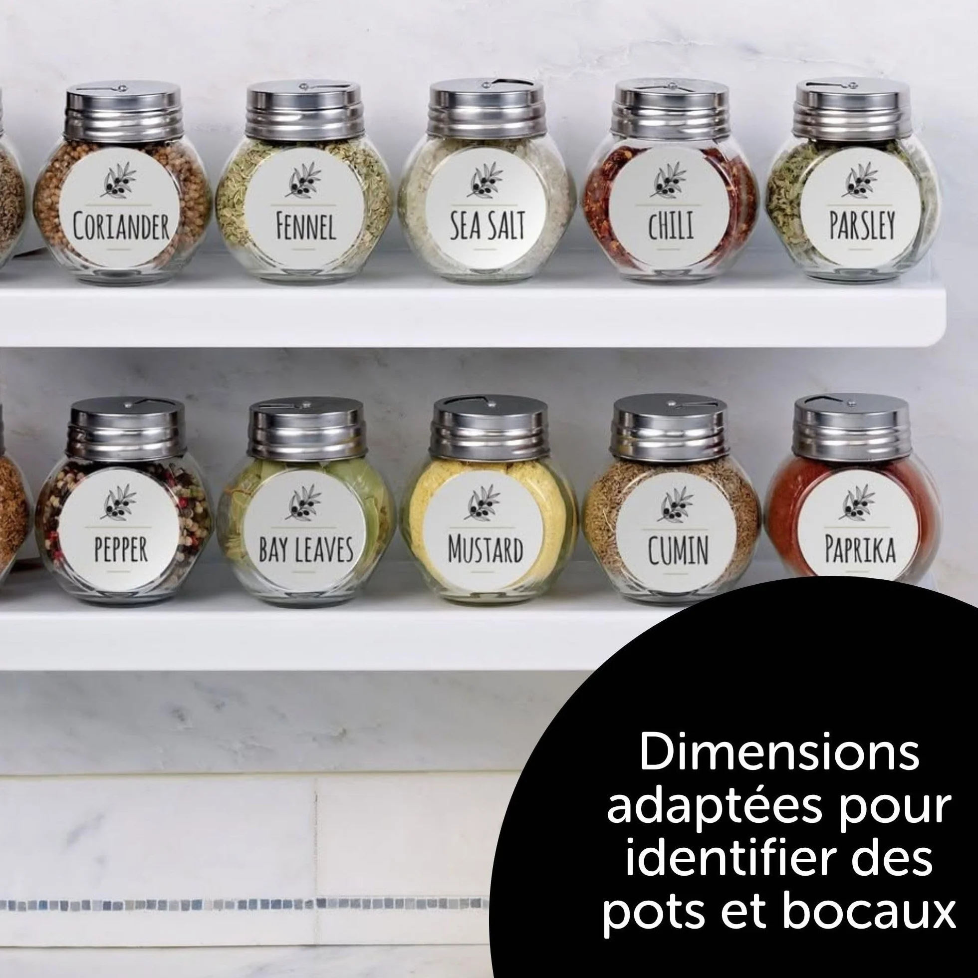 AVERY 240 étiquettes Jet d'encre blanches brillant 40mm Rondes