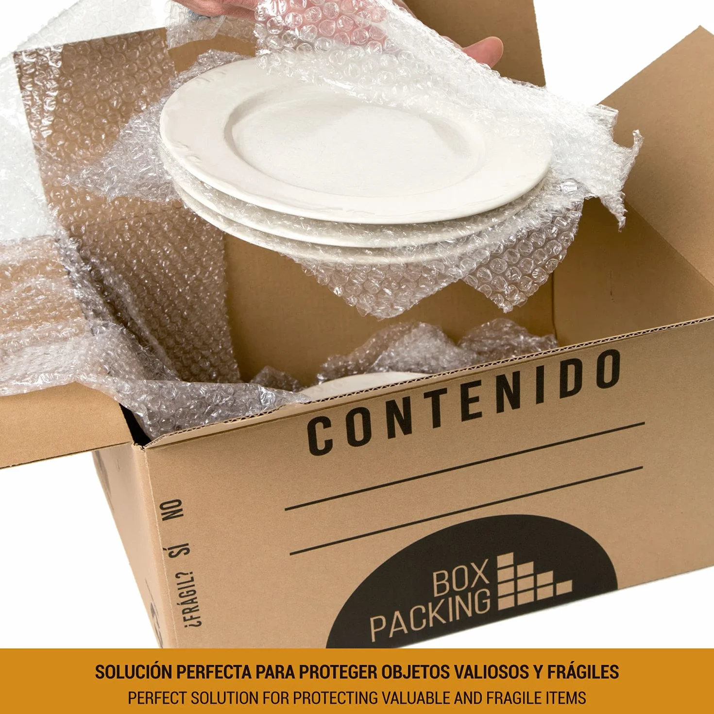 Papier Bulle Emballage Colis 50 cm x 25 m Rouleau Protection Objets Fragiles Déménagement