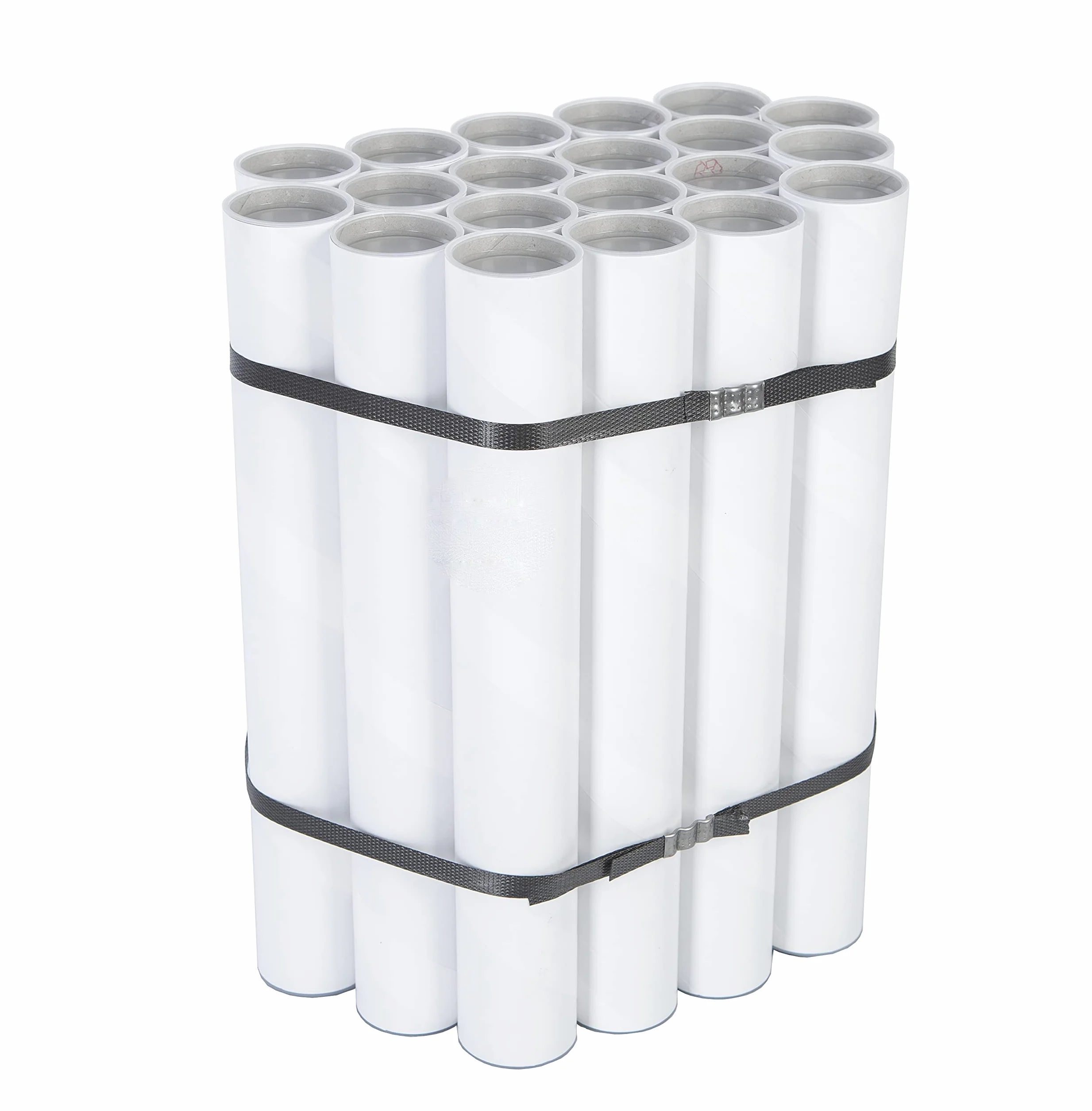 LOT DE 20 TUBES POSTAUX EN CARTON AVEC BOUCHONS EXPÉDITION EMBALLAGE CYLINDRE 330MM X 40MM DIAMÈTRE