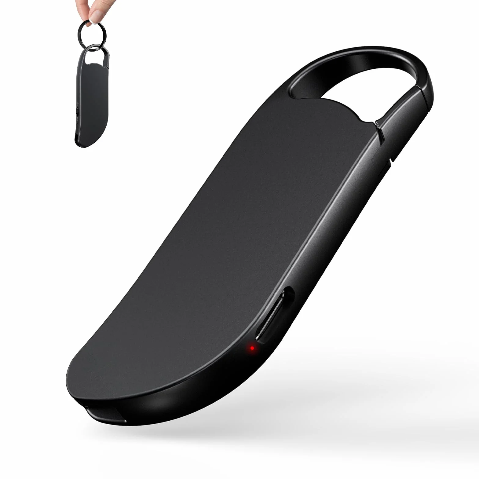 Dictaphone Enregistreur Vocal 64 Go, Numérique Une Touche, 1536 kbps, Réduction de Bruit, Activation Vocale