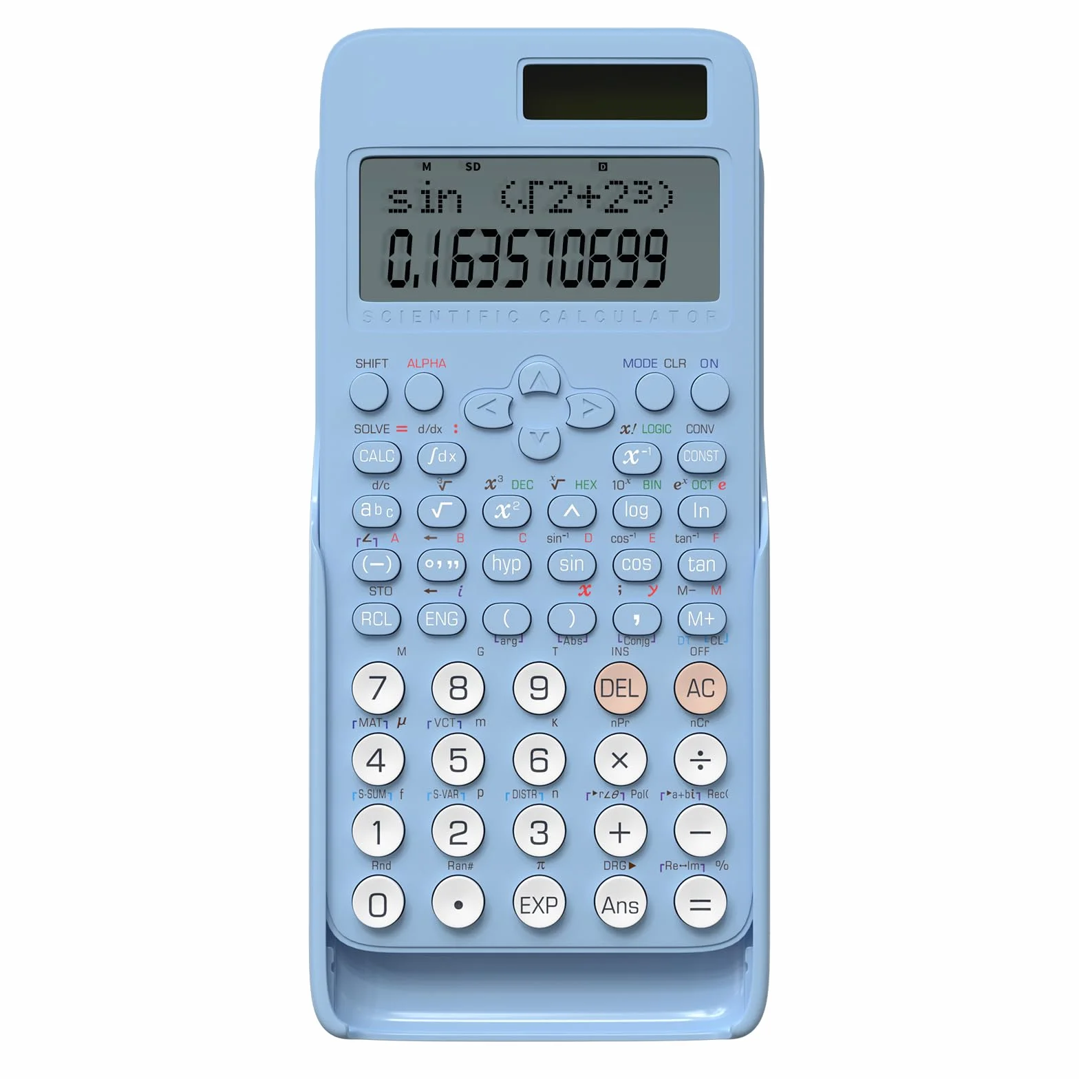 NEWYES 991MS-II Calculatrice Scientifique 401 Fonctions Bleu