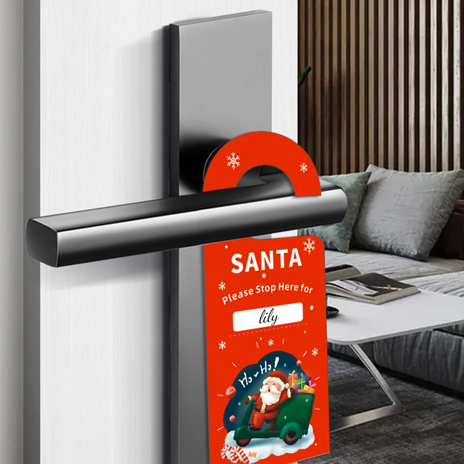 Lot de 8 pièces Kit lettre au Père Noël pour enfants avec autocollants et crayon