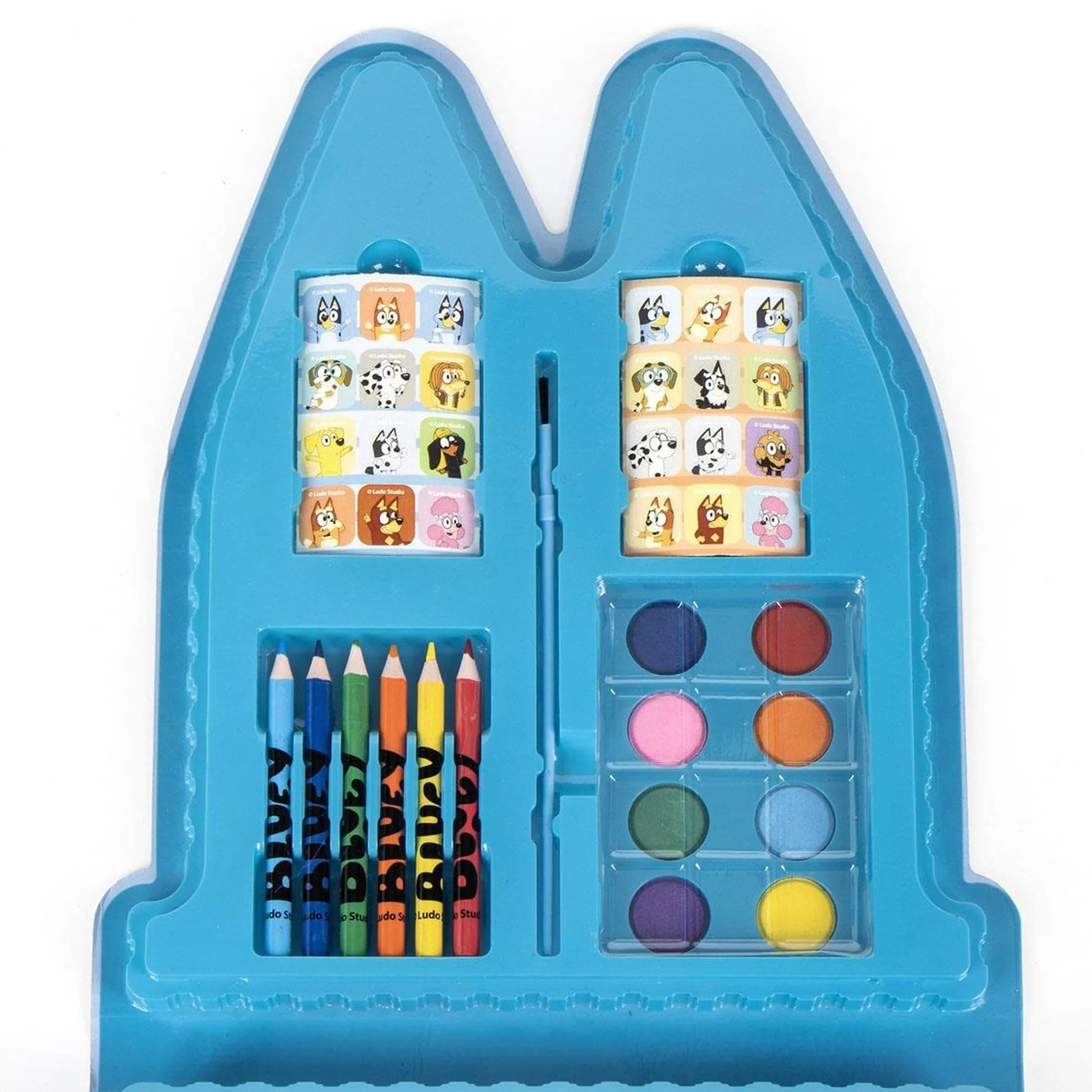 Coffret de papeterie Bluey officiel - Trousse scolaire design original pour rentrée garçons filles