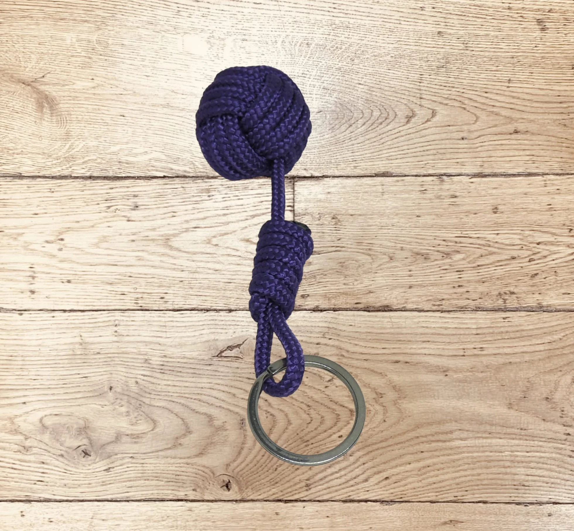 Porte-clés Pomme de Touline violet