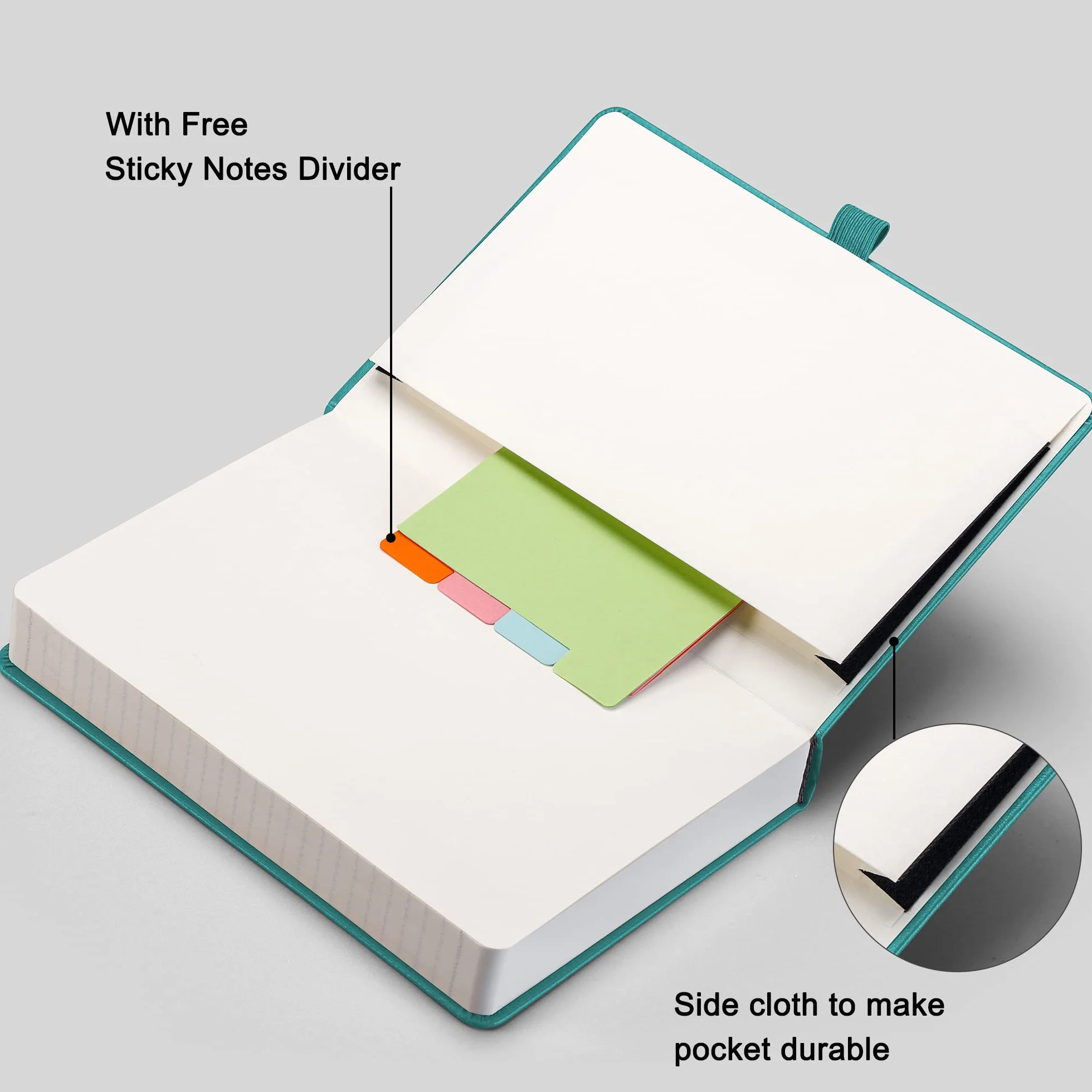 RETTACY Carnet de Notes Ligné A5 320 pages numérotées Couverture Rigide 14,5 x 21 cm