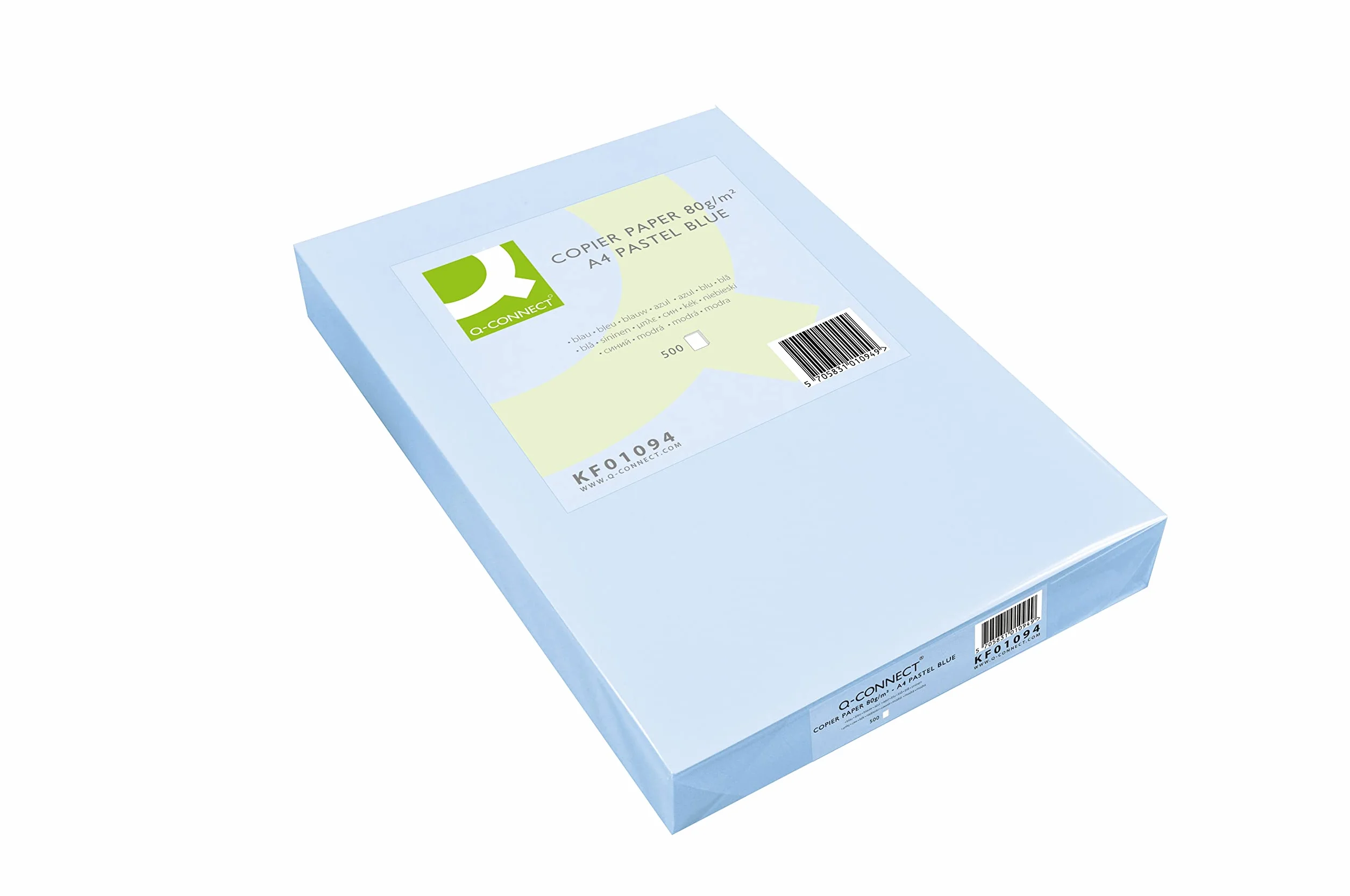 Papier couleur bleu A4 80g PEFC 500 feuilles