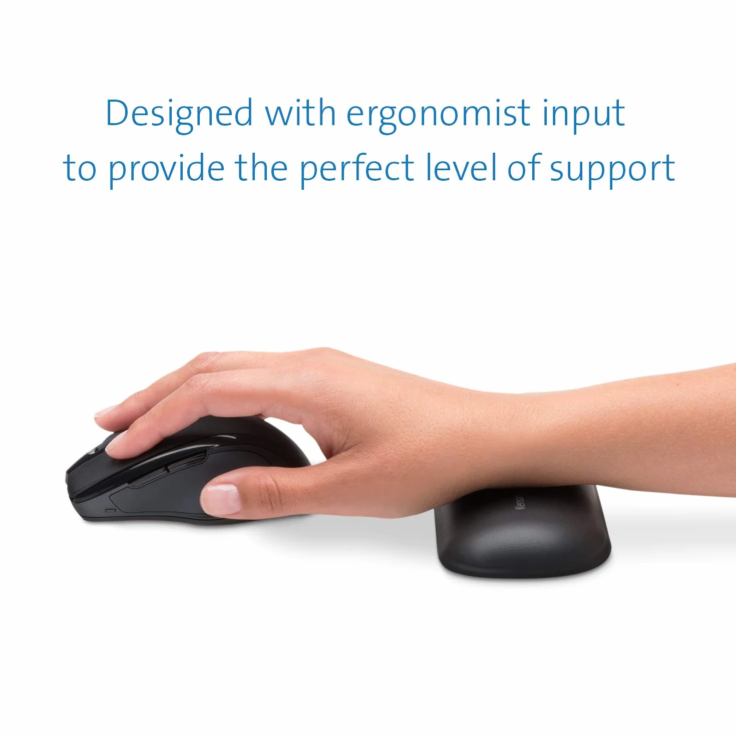 Kensington ErgoSoft Repose-Poignets Ergonomique en Gel pour Souris Compatible Souris Laser Optiques 152 x 72.9 x 18 mm Noir