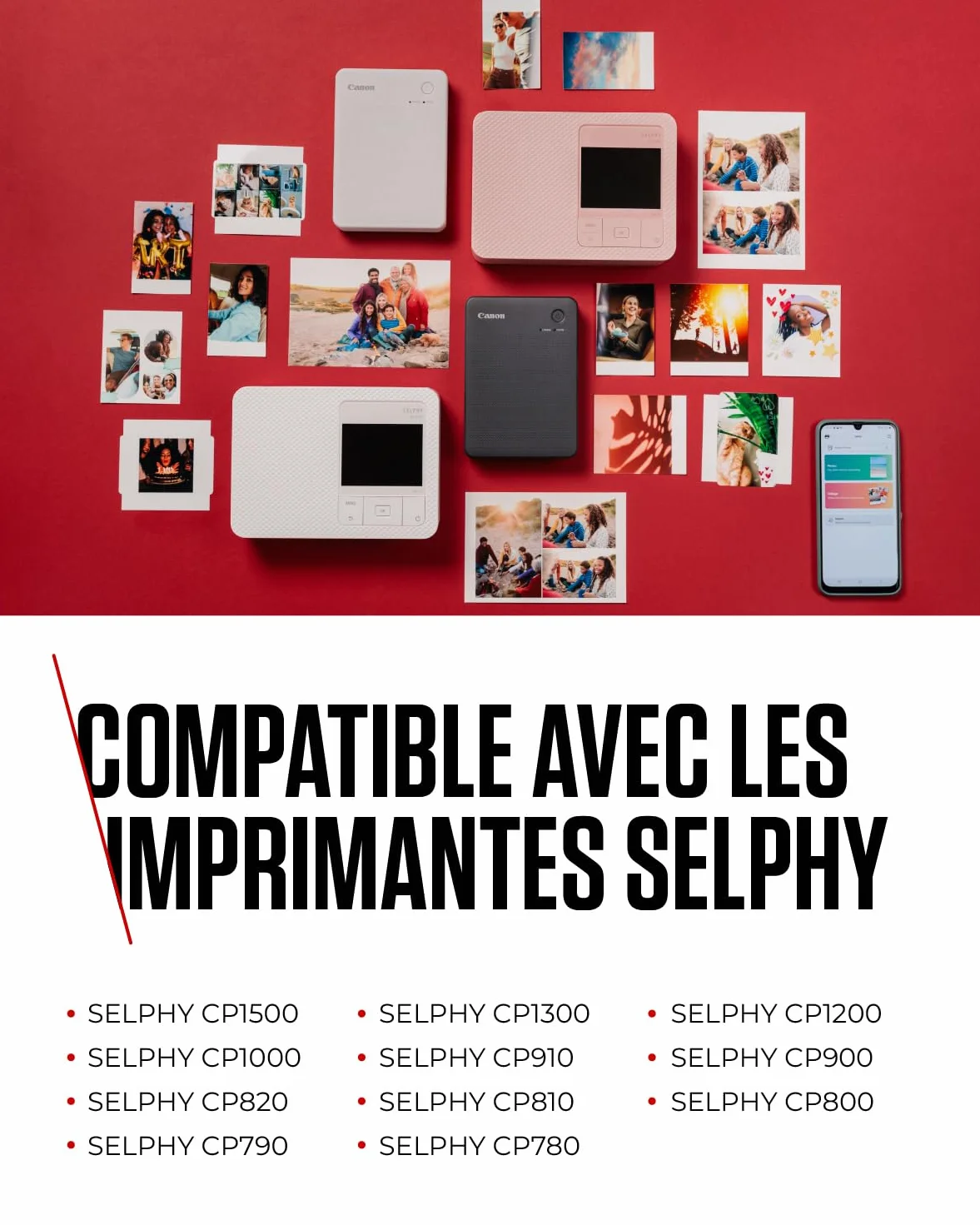 Canon KP-36IP Kit 36 Impressions Papier + Encre 10x14,8 cm pour SELPHY CP1300