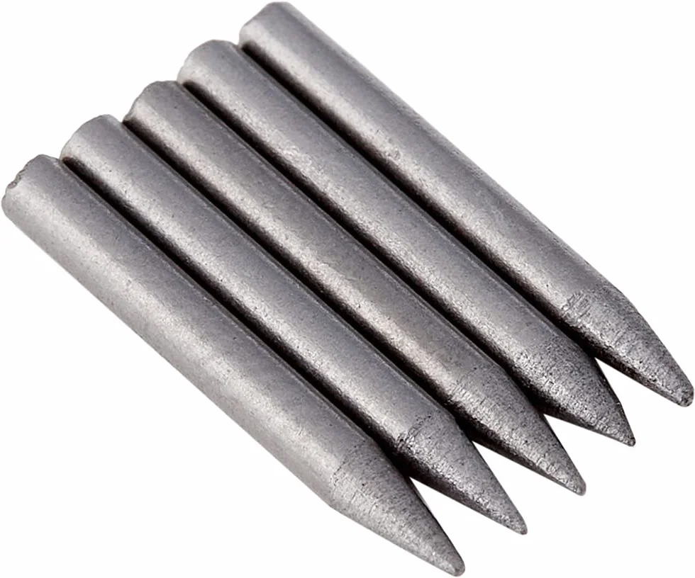 Herlitz Recharges pour Porte-mine Gris Lot de 10