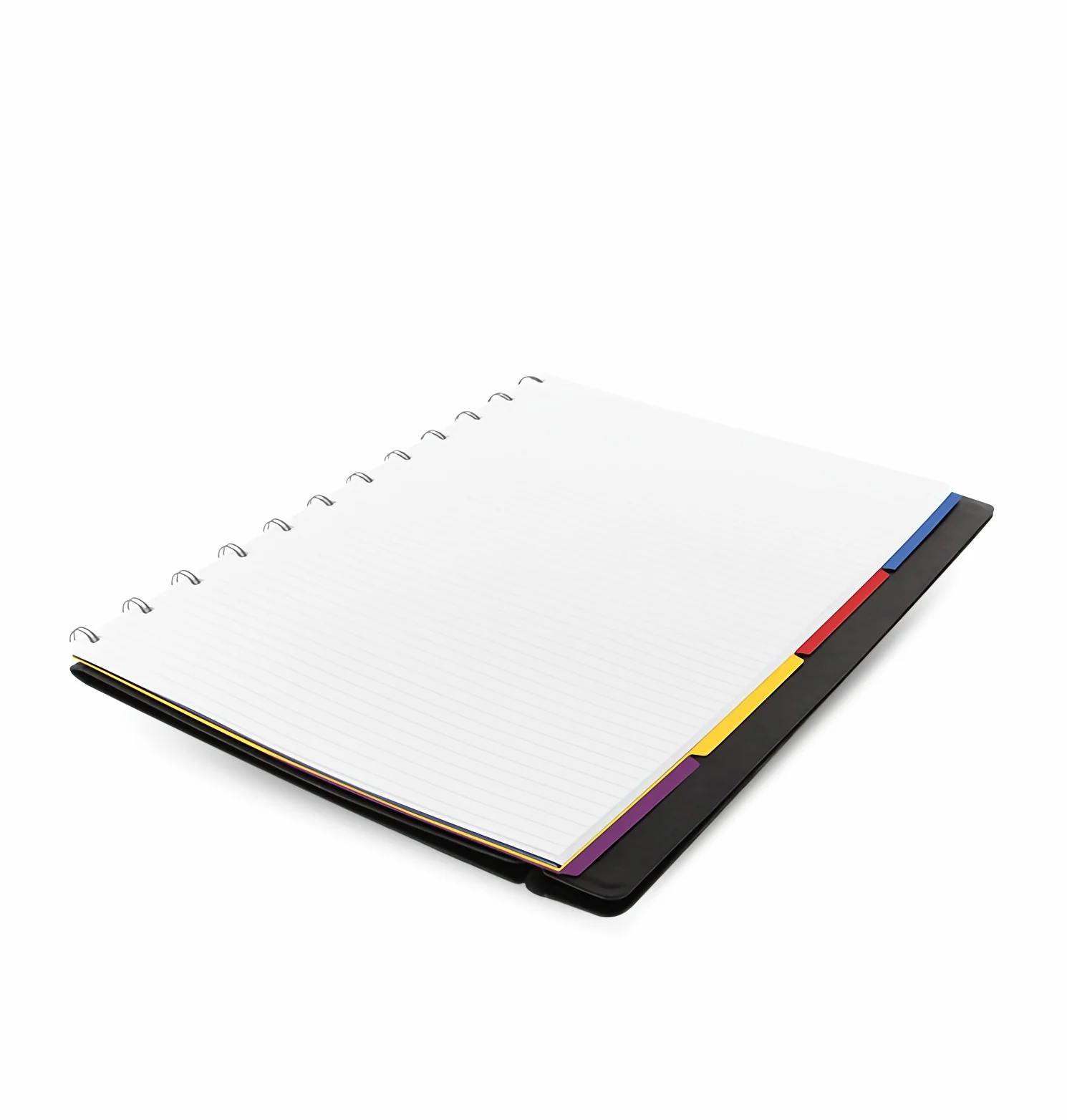 Filofax Carnet de note A4 repositionnable Noir