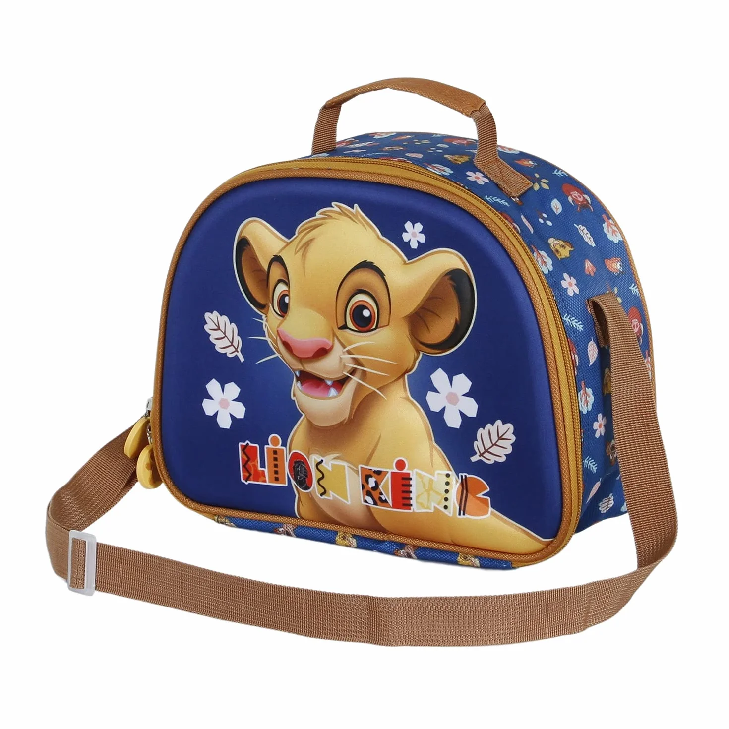 Disney Roi Lion Little Face-Sac à Goûter 3D Bleu