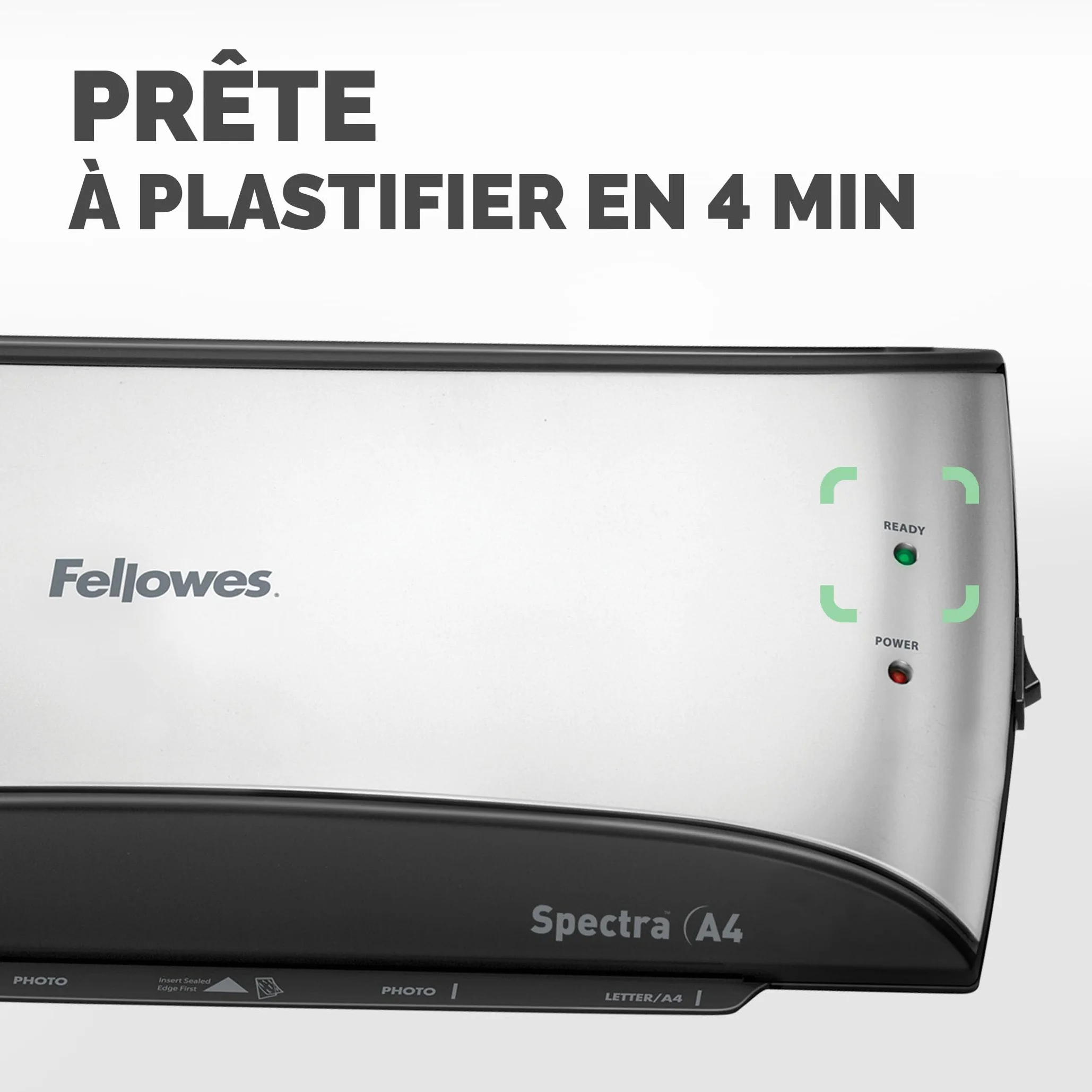 Fellowes Plastifieuse Spectra A4 125 microns 30cm/min arrêt automatique