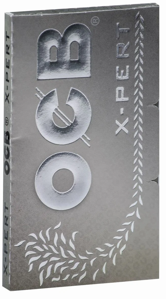 OCB 15430 X-PERT Papier Court Argenté