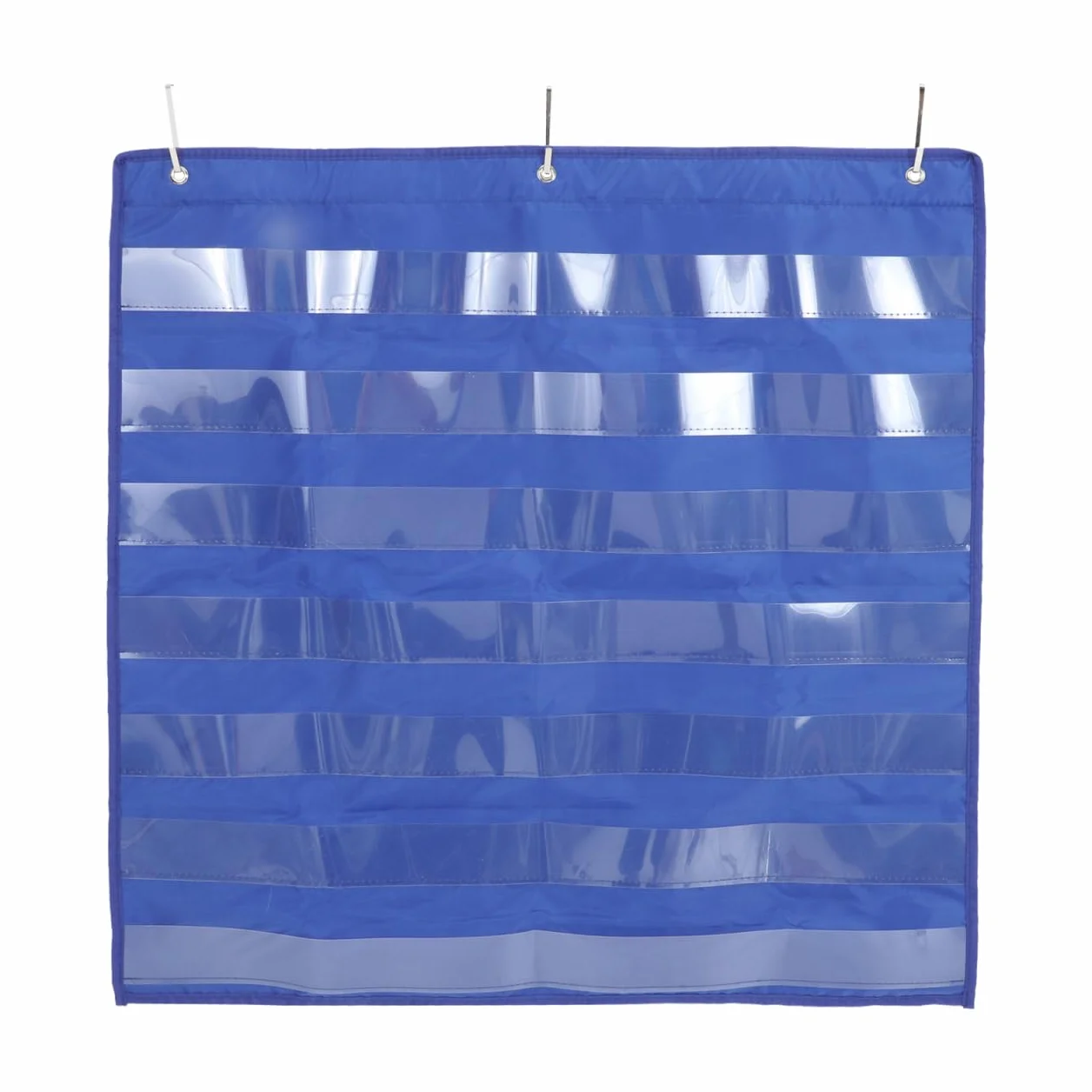 Housoutil Tableau De Poche Suspendu 28"X28" Organisateur Multi-Poches pour Salle De Classe Emploi du Temps Quotidien
