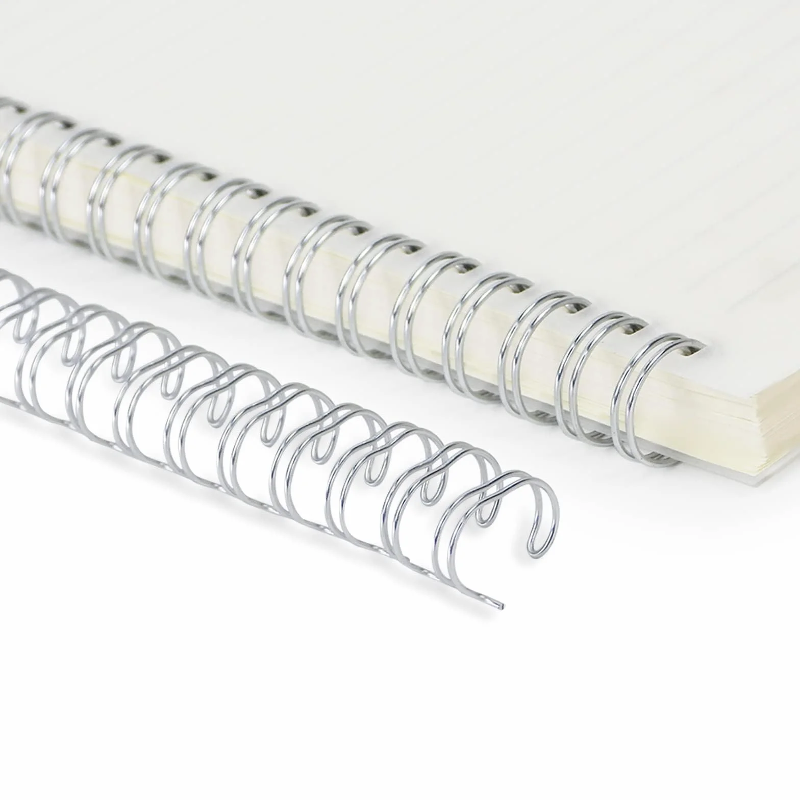 RAYSON Anneaux reliure métalliques 105 feuilles 15,9 mm 34 anneaux A4 Paquet de 50