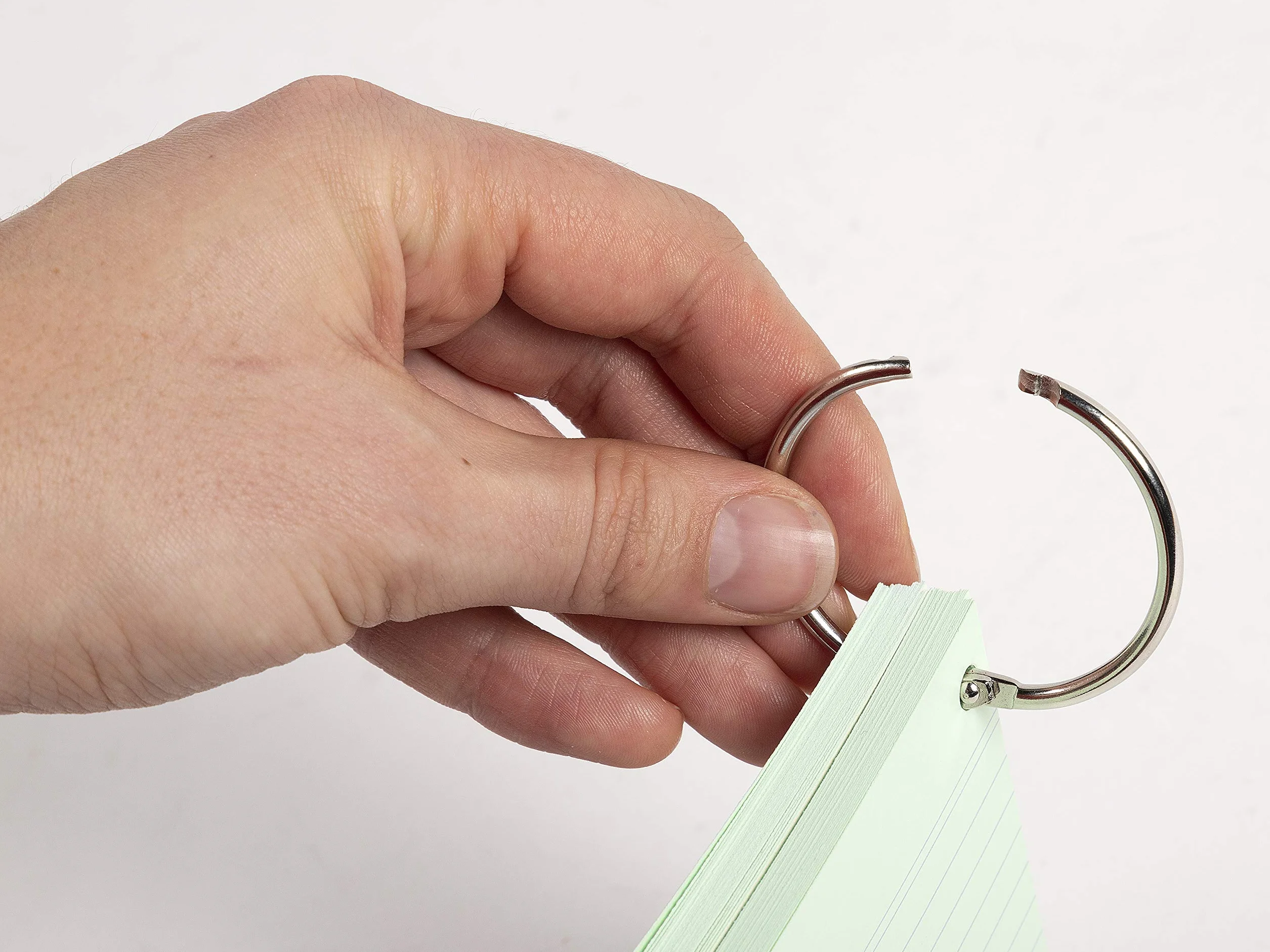Exacompta Flashcards A6 bristol ligné perforé 50 pièces paquet
