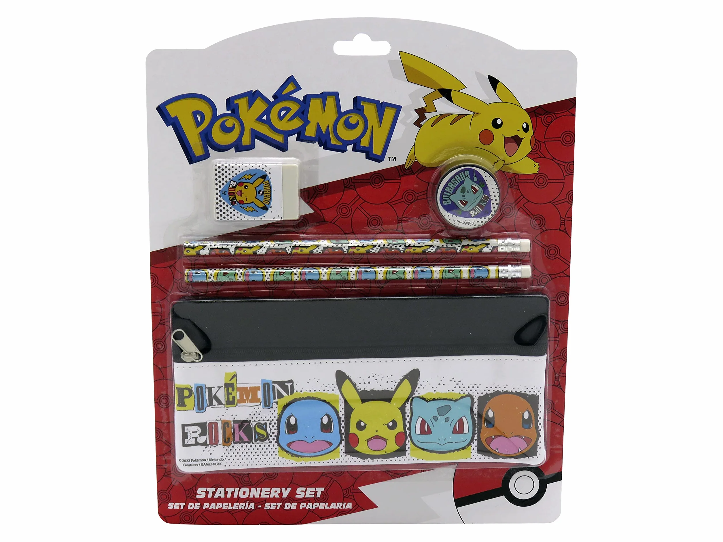 Set de Papeterie Pokémon c/Porte-Partout CyP Brands