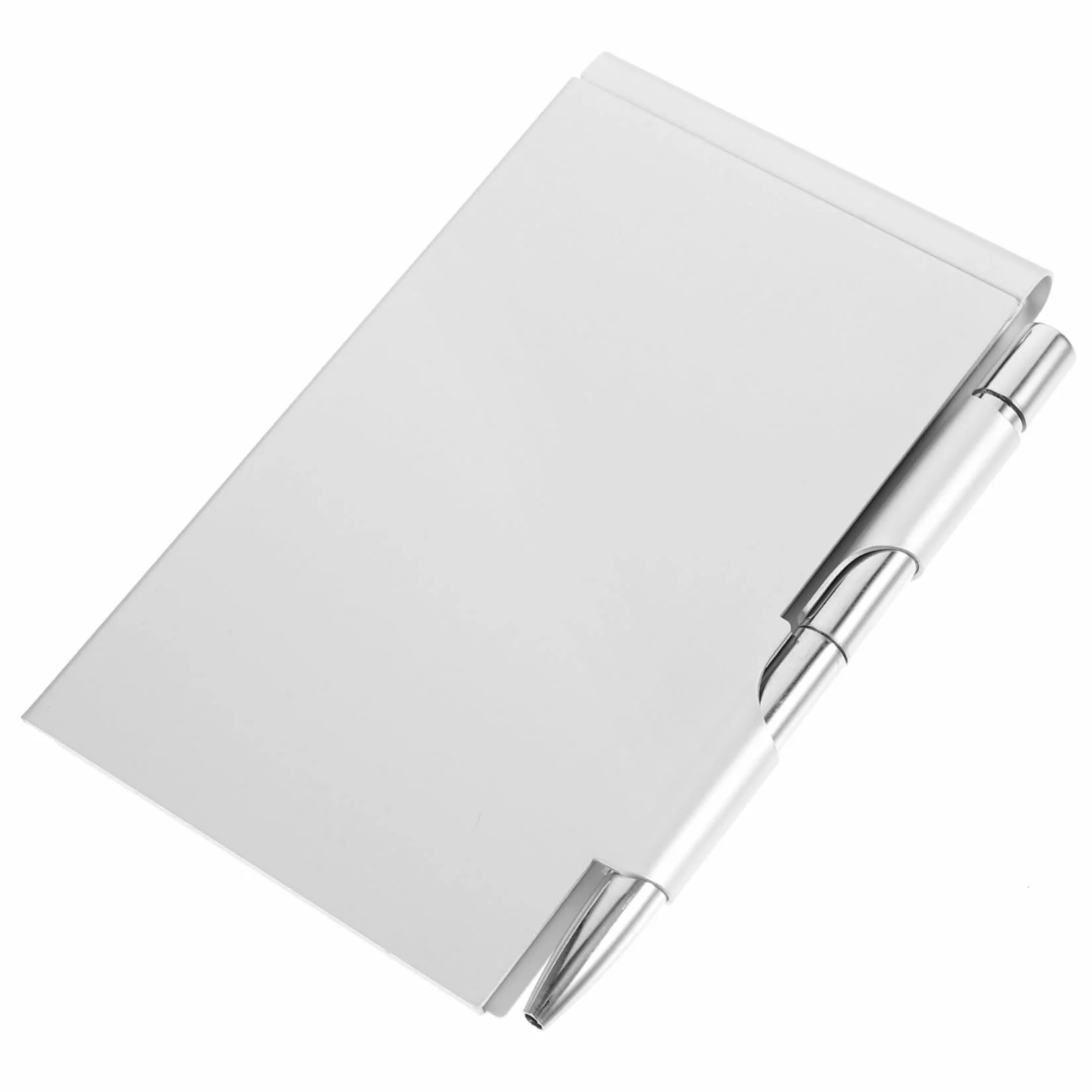NUOBESTY Lot De 2 Petits Carnets De Voyage En Métal Avec Stylo