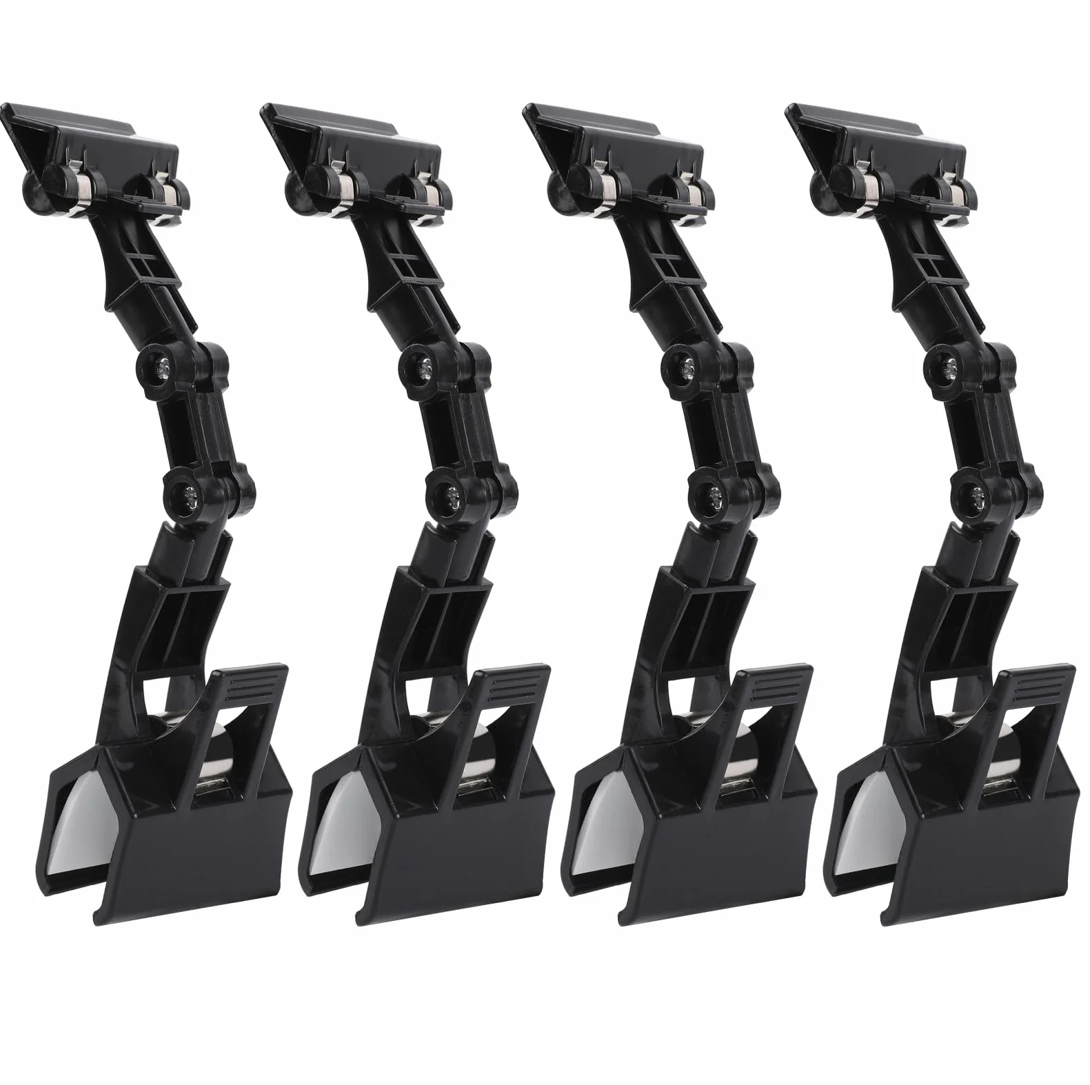 Lot de 4 porte-documents réglables pliable rotatif support copies papier fournitures artiste