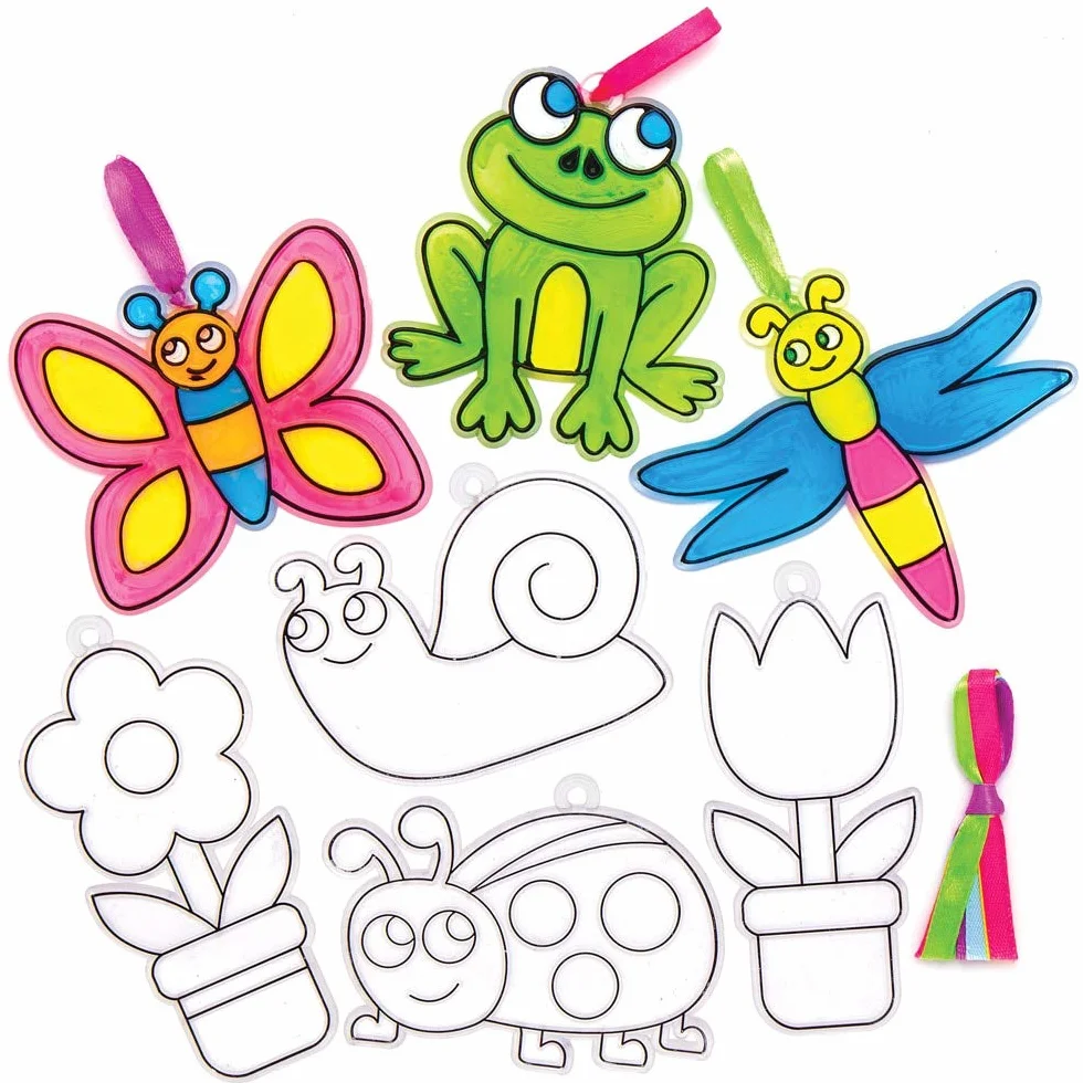 Baker Ross Attrape Soleil Jardin Lot de 10 Activité Manuelle Enfant