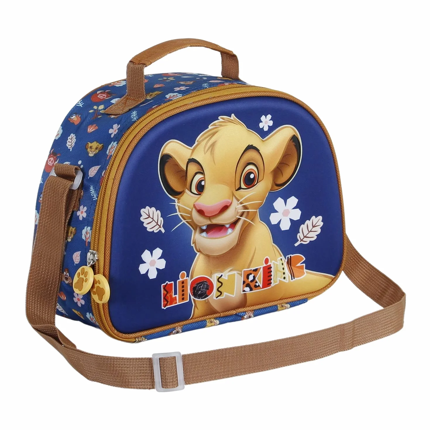 Disney Roi Lion Little Face-Sac à Goûter 3D Bleu