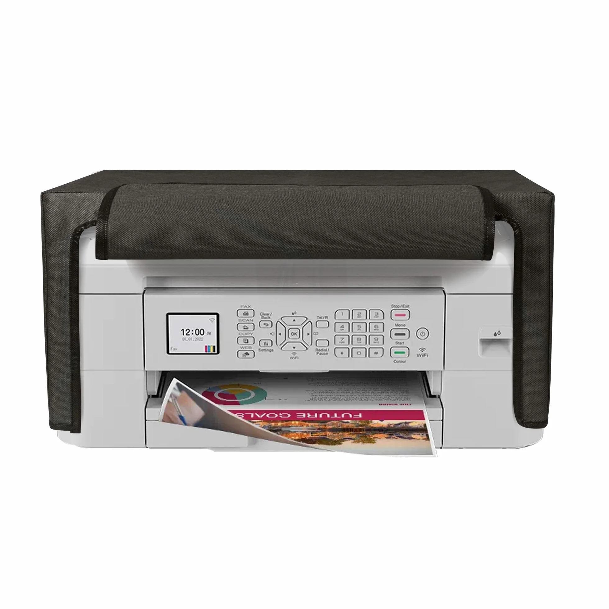kwmobile Housse pour Brother MFC-J1010DW gris foncé