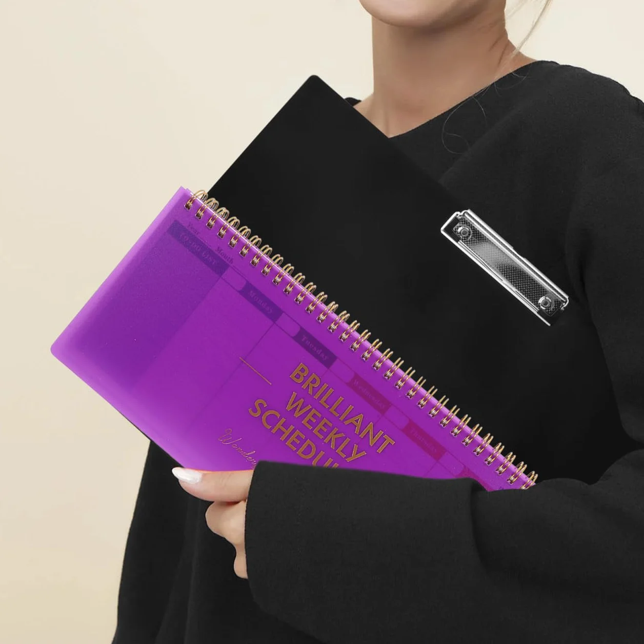 Planificateur Semainier Non Daté Détachable 12.20x30.50cm Bloc-Notes Organiseur Hebdomadaire Maison Bureau