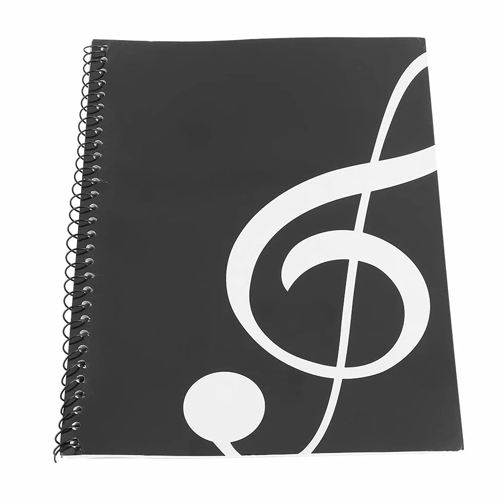 Alomejor Cahier partitions musique papier manuscrit pratique musiciens étudiants artistes