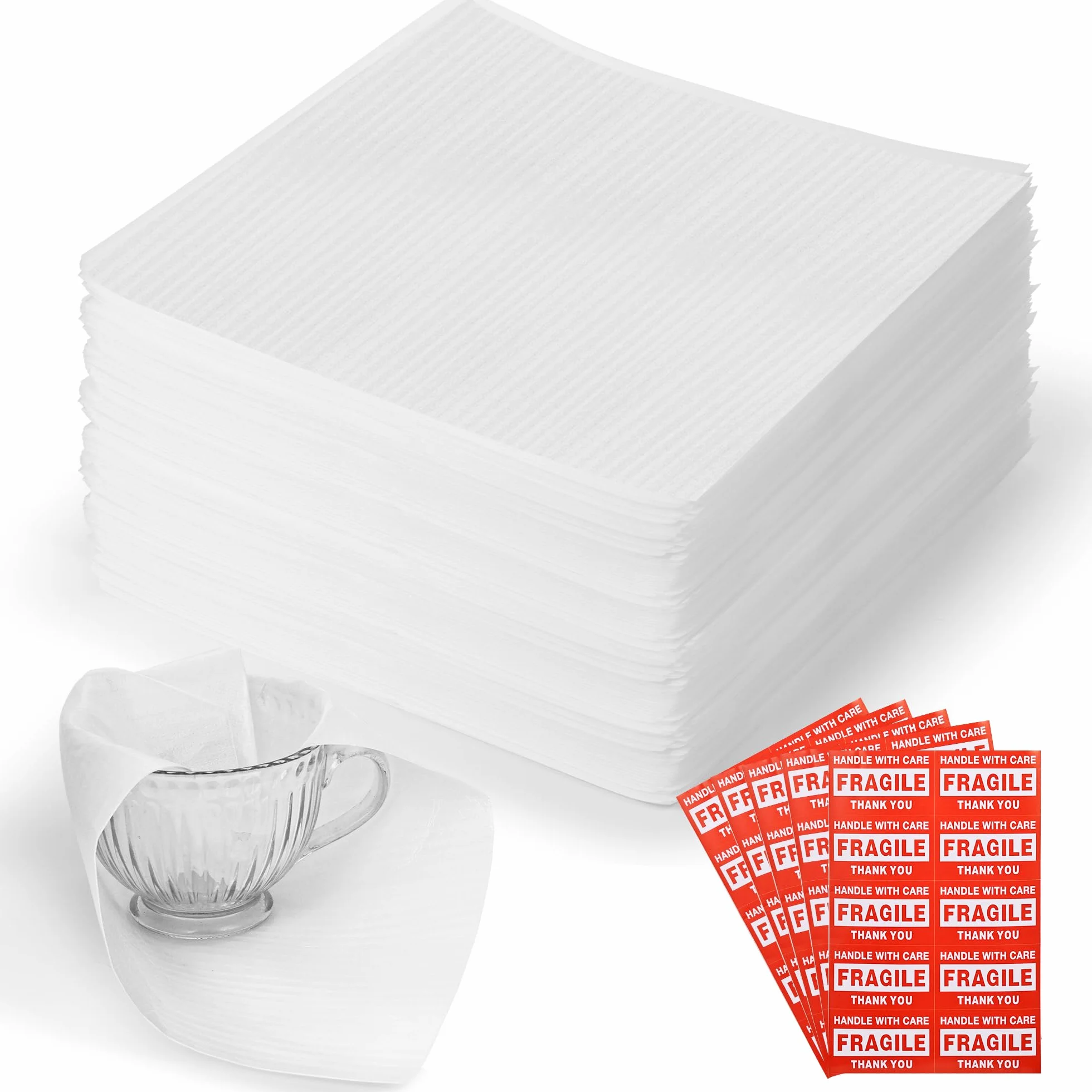 Bubble Wrap 100 Feuilles 30 x 30 cm Déménagement Protection Verres Assiettes Bouteilles