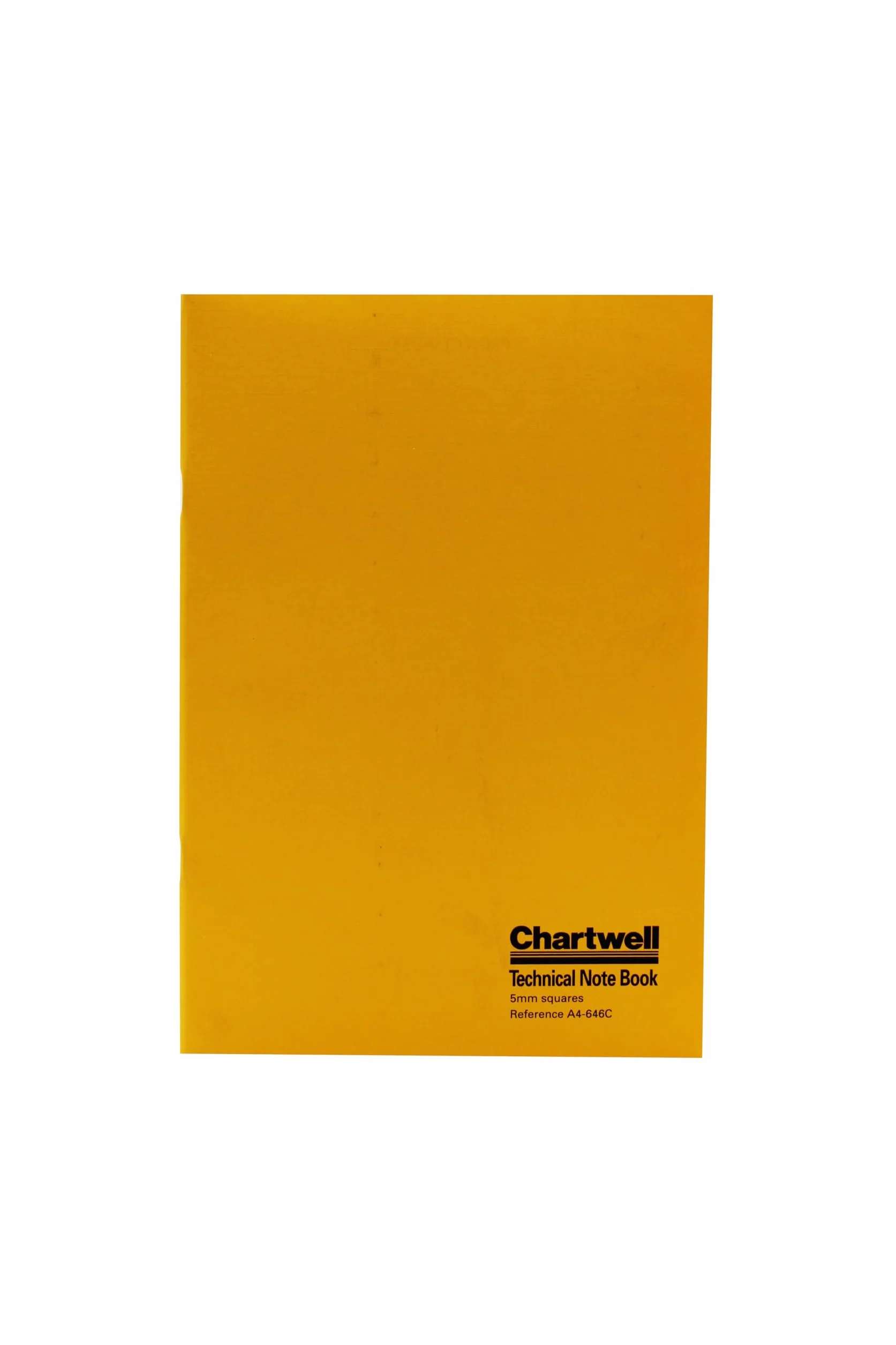 Clairefontaine Chartwell Carnet technique de laboratoire A4 297x210 mm quadrillage 5 mm 80 pages 70 g/m² Jaune