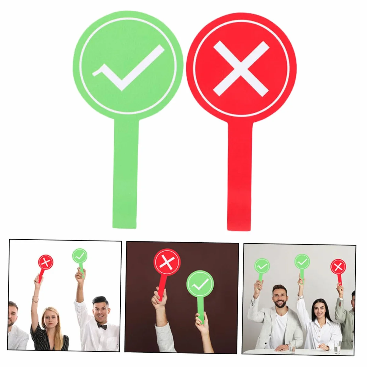 UPKOCH Pagaies Réutilisables 8pcs en Mousse pour Activités en Classe et Jeux Familiaux