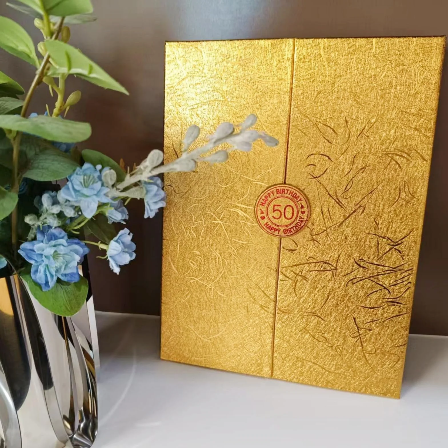 Carte Anniversaire 50 ans pour Femme Homme Cadeau Original