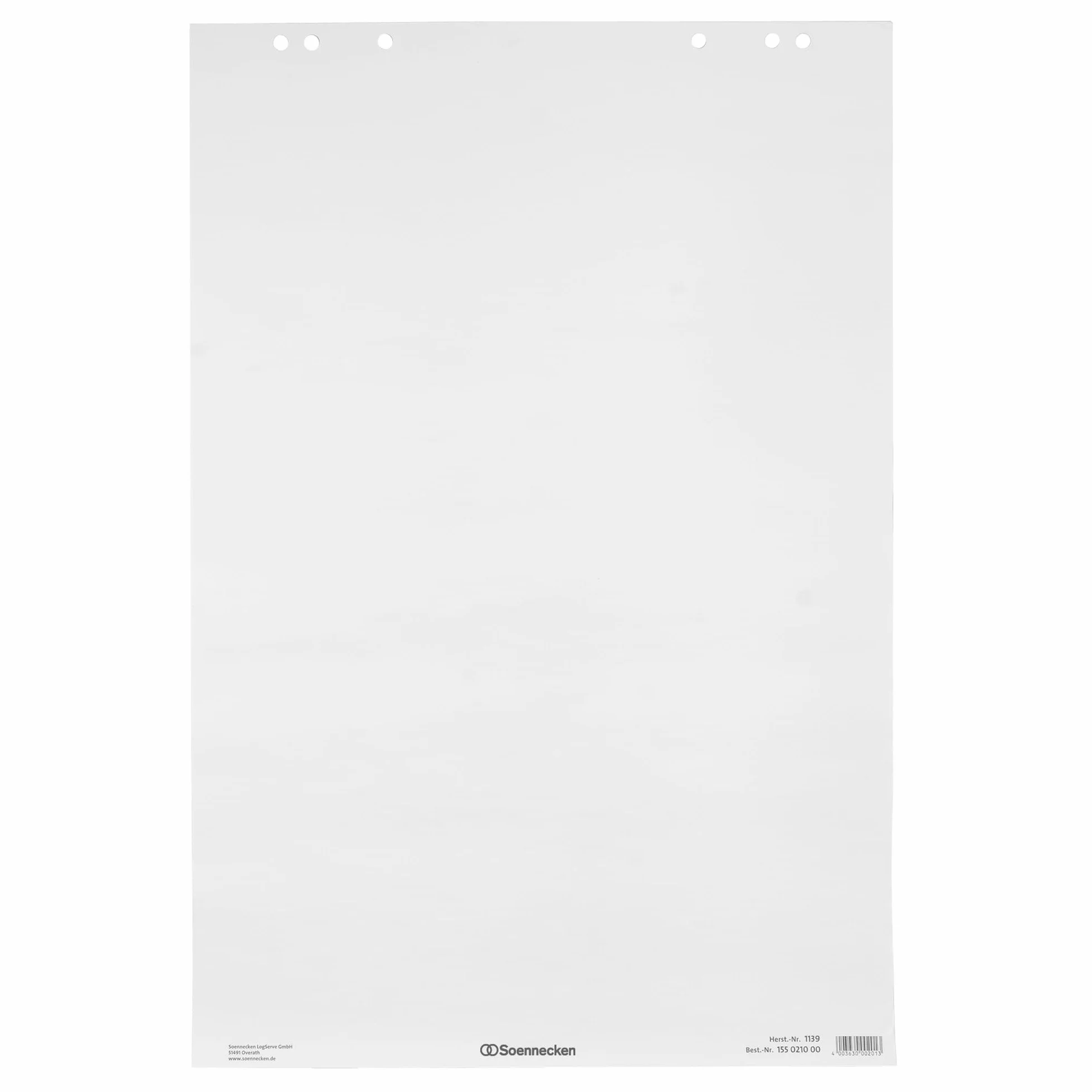 Soennecken Bloc de 20 feuilles vierges enroulées 80 g N° 1137 67 x 99 cm