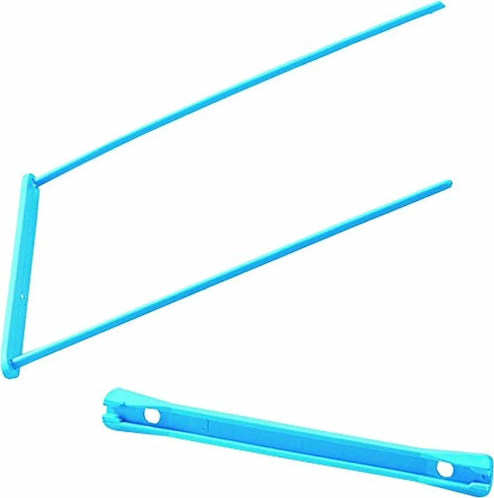Relieurs Universels en Plastique Semi-rigide Bleu - Lot de 50