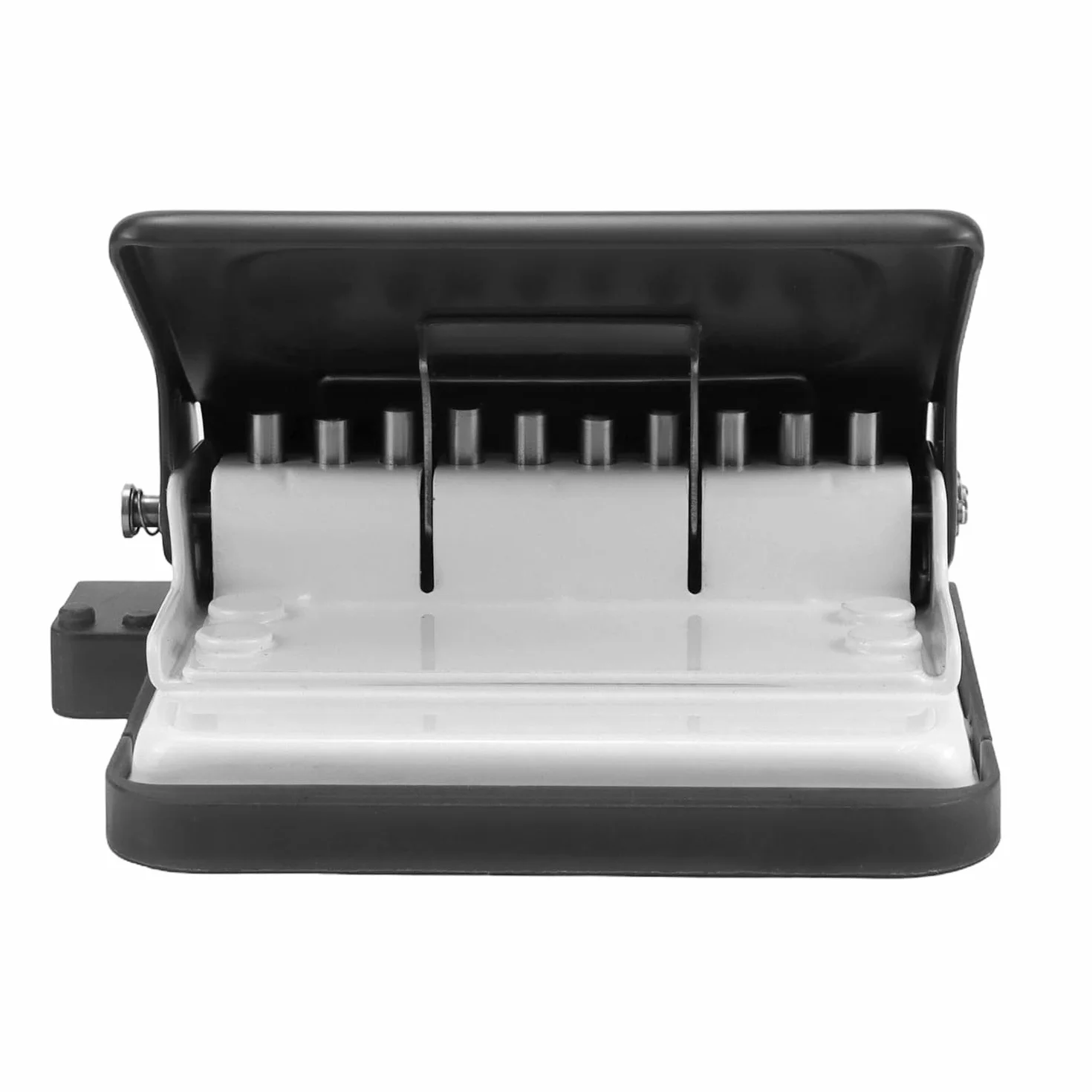 QWORK Relieuse 10 trous pour agendas A4 B5 A5, 12 anneaux de reliure multicolores