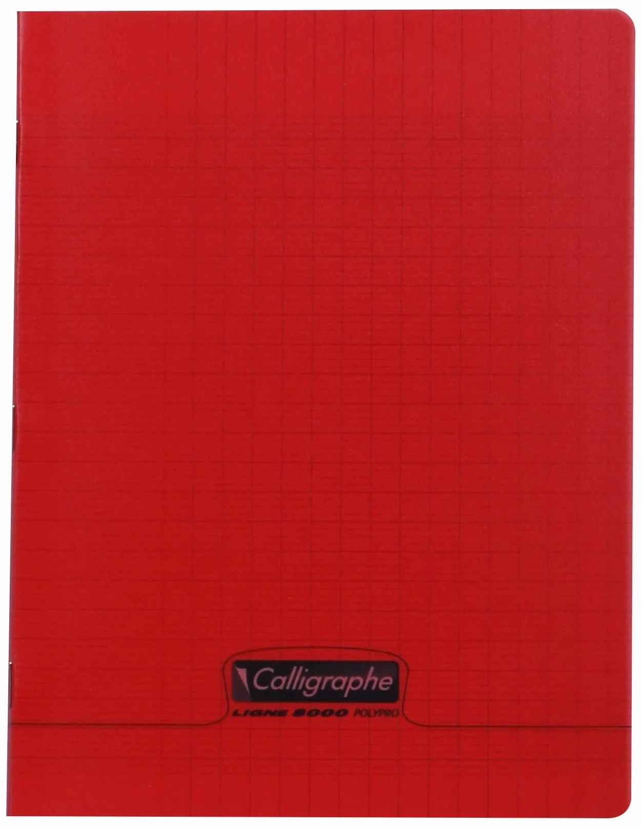 Calligraphe 18060AMZC Lot de 9 Cahiers Agrafés 24x32 cm 48 Pages Grands Carreaux Papier Blanc 90 g Couverture Polypro