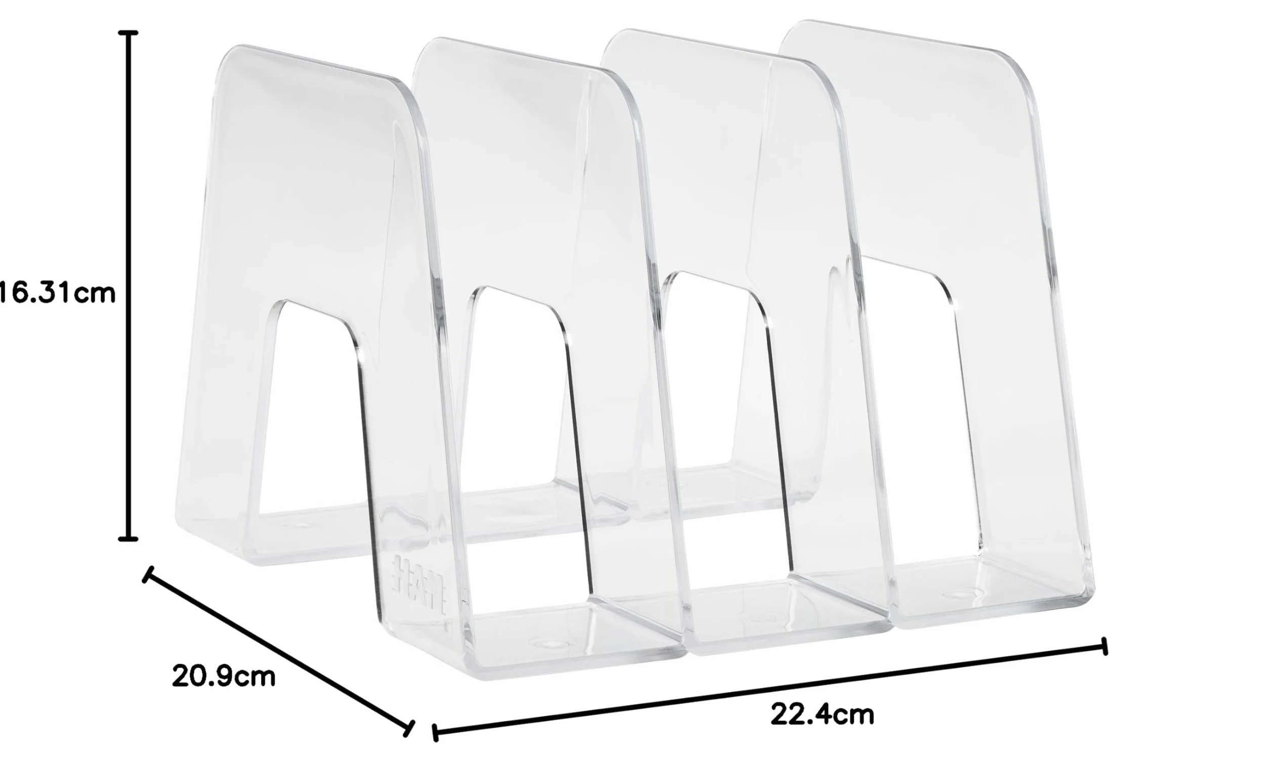 HAN 16200-23 Sorter Porte-Catalogue Cristal Transparent