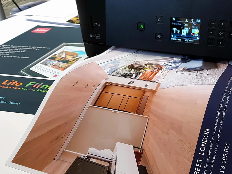 Films rétroéclairés translucides pour photocopieurs laser imprimantes jet d'encre A3 50 feuilles