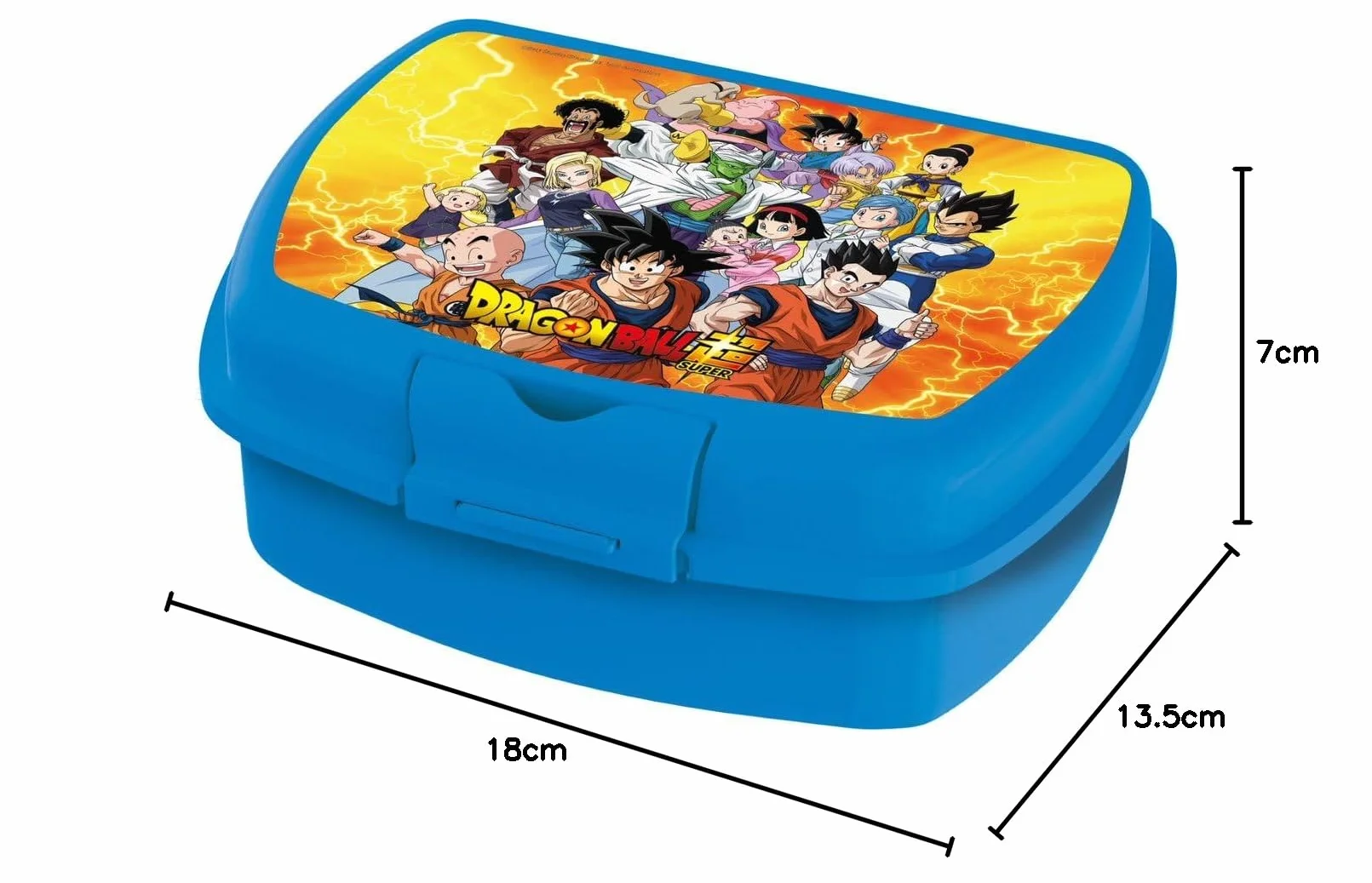 arlis Boîte à goûter Dragon Ball super - Lunch Box DBS Fabrique en Espagne