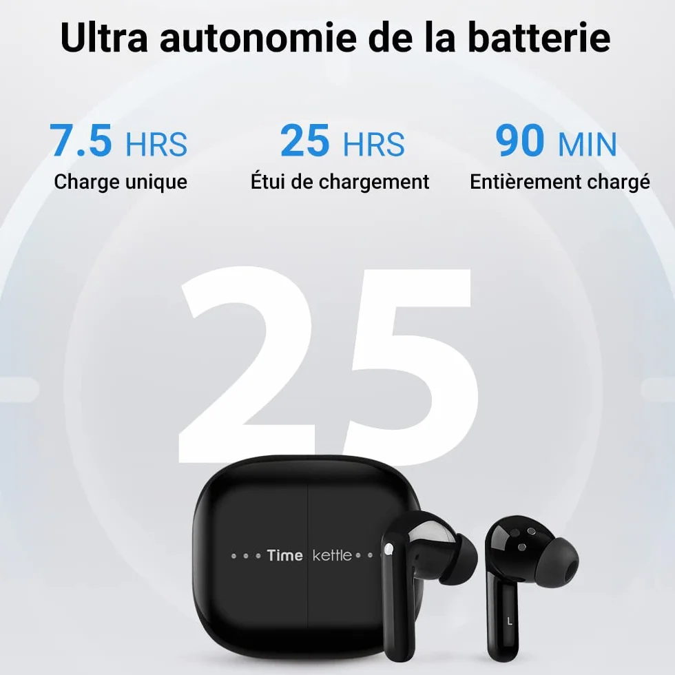 Timekettle M3 Traducteur Vocal Traduction Simultanée Bidirectionnelle 40 Langues 93 Accents