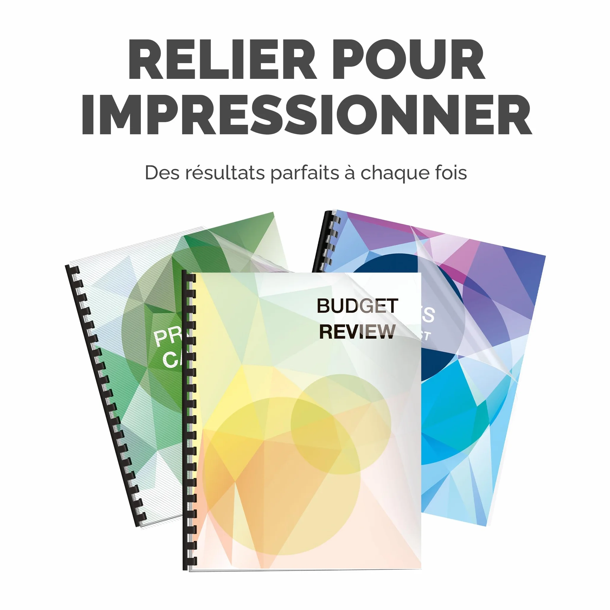 Fellowes Pulsar+ Perfore 20 feuilles A4 Relieuse manuelle à anneaux plastique 300 feuilles 10 couvertures