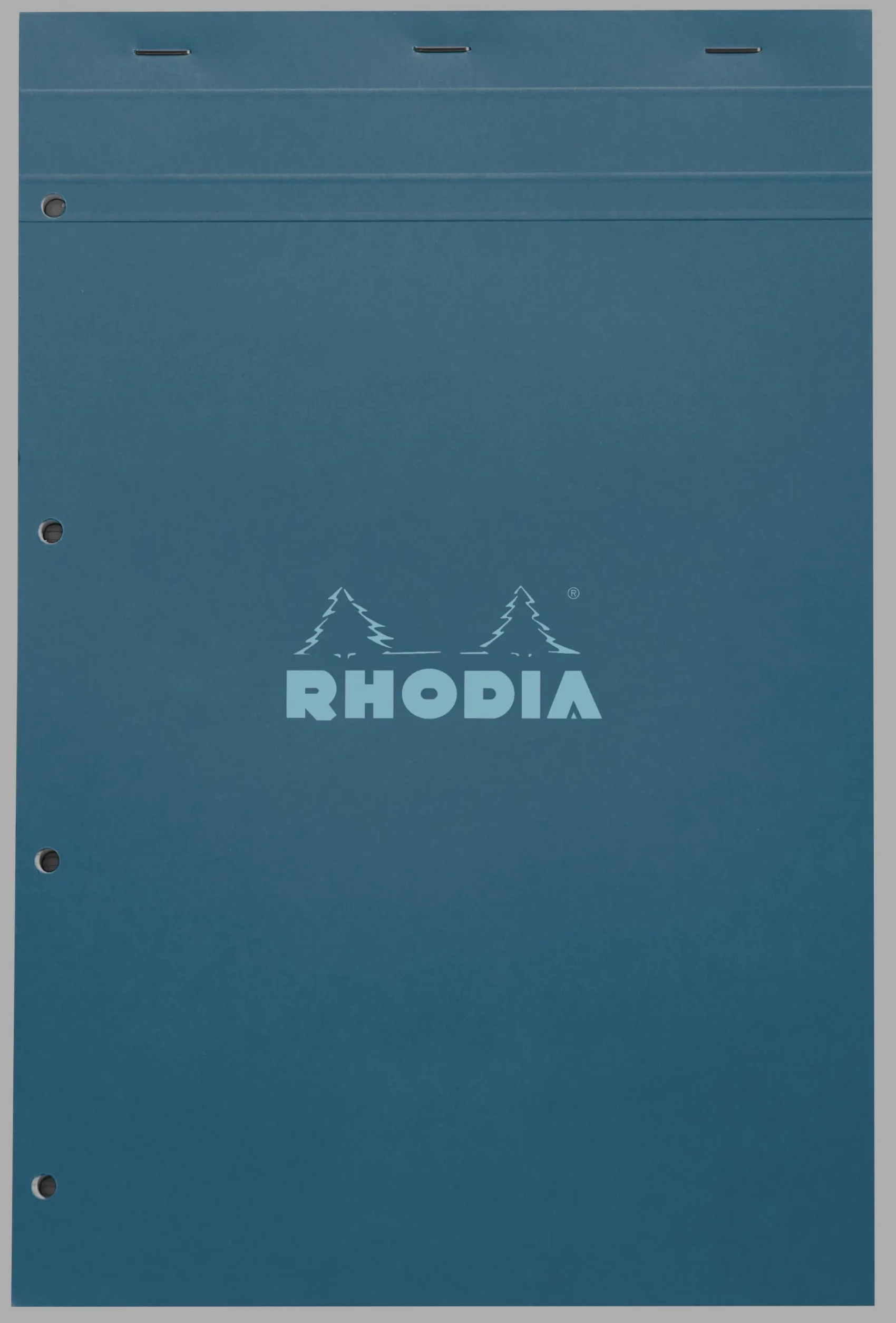 Rhodia bloc agrafé COULEURS N°20 A4+ 21x31,8 cm Grands Carreaux Seyès 80 F Détach Papier Clairefontaine 80g/m²