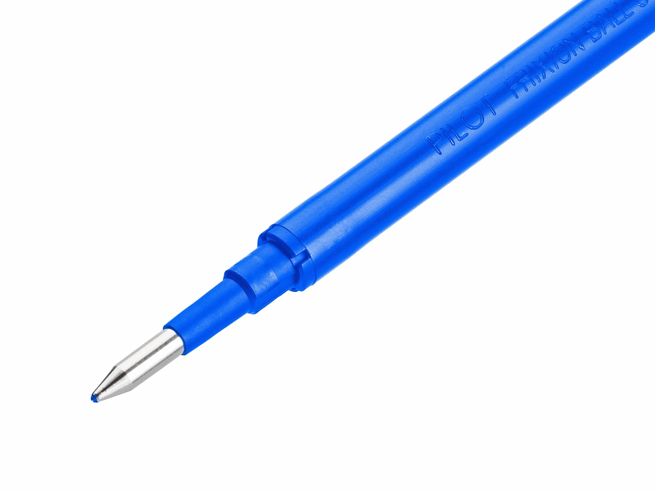 PILOT FriXion Recharges Stylo Effaçable 2 Etuis de 6 Bleu Pointe Moyenne Compatibles FriXion Ball Clicker