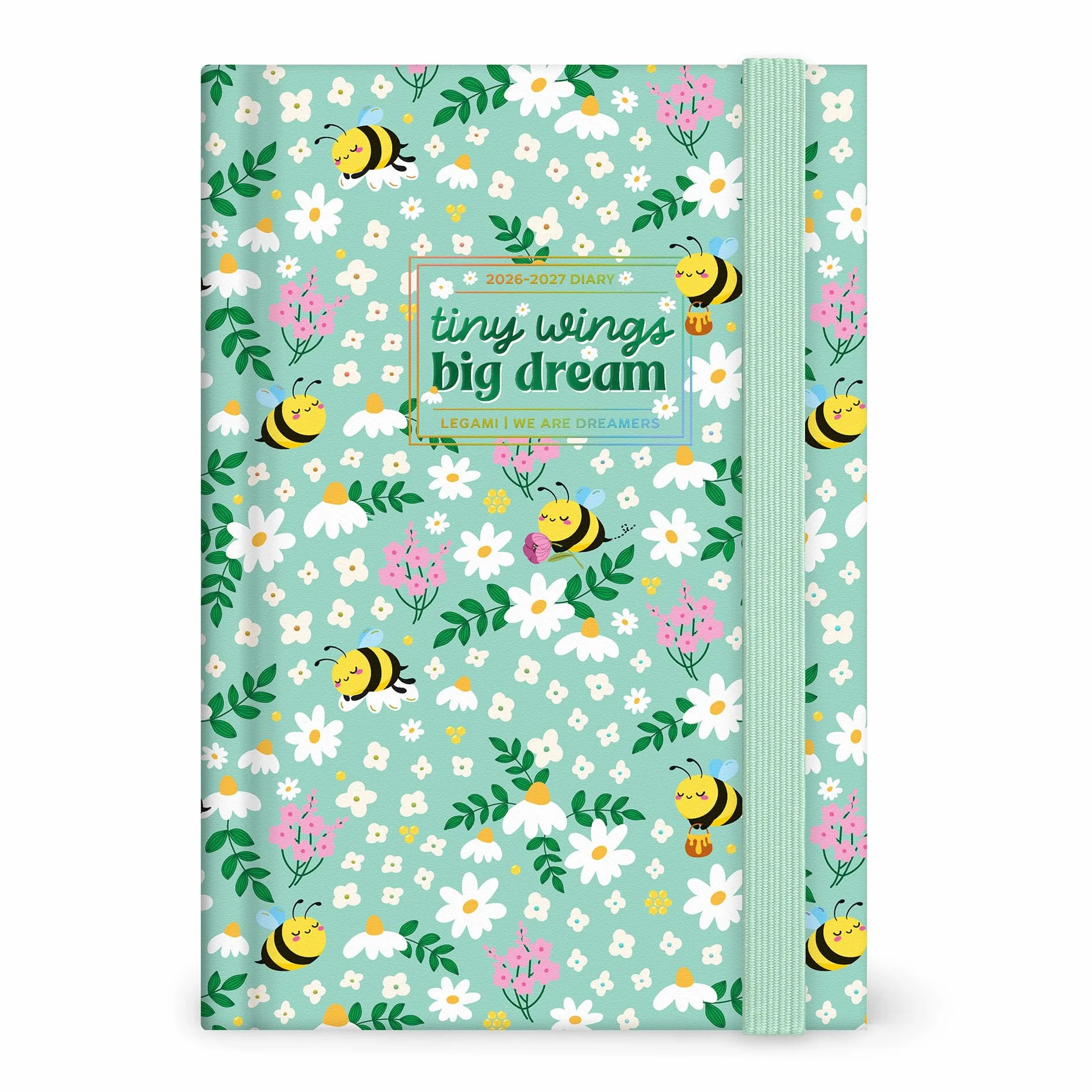 Legami Agenda photo journalier 2026-2027 Bee 16 mois format moyen 12 x 18 cm