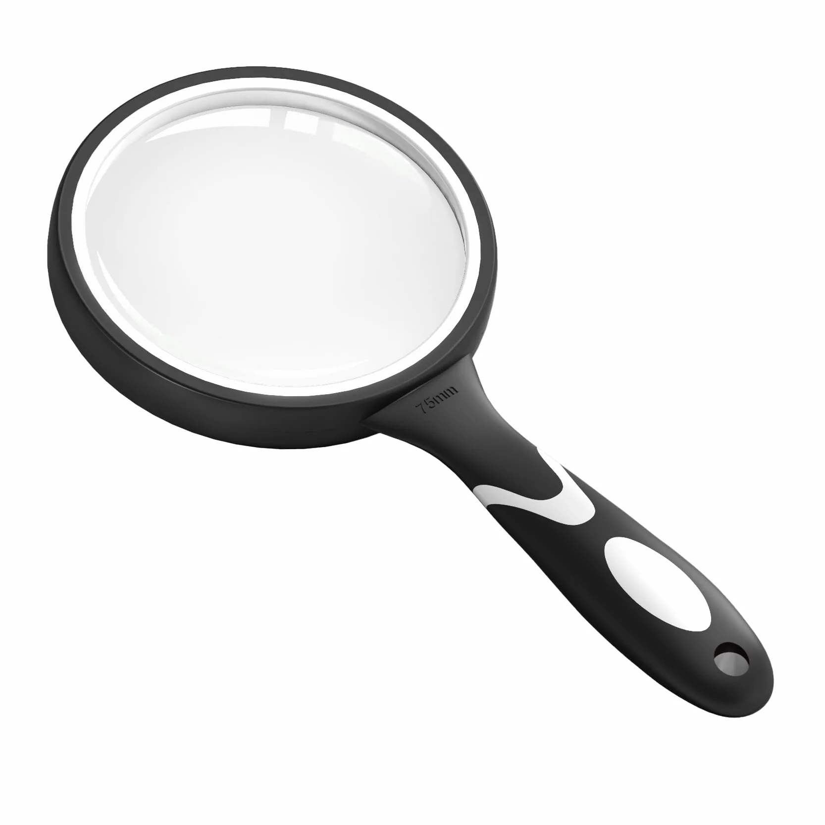 Grande loupe de Lecture en Verre pour Livres scientifiques et Observation
