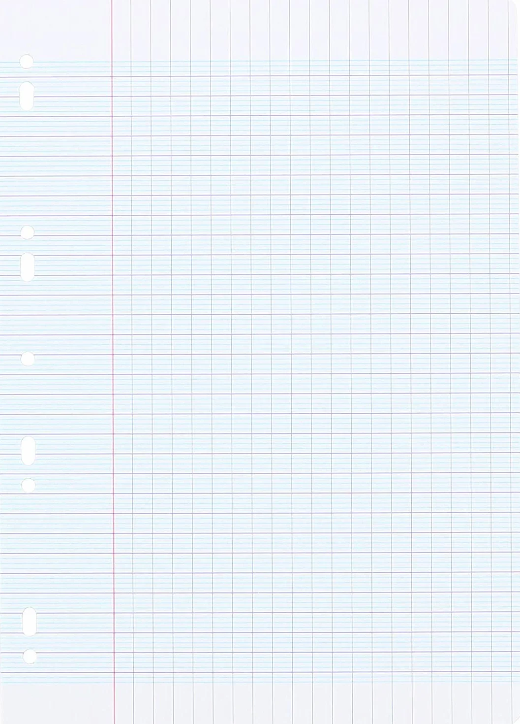 OXFORD Feuilles Simples Grands Carreaux Seyes Format A4 21x29,7cm Perforees Lot de 400 Pages