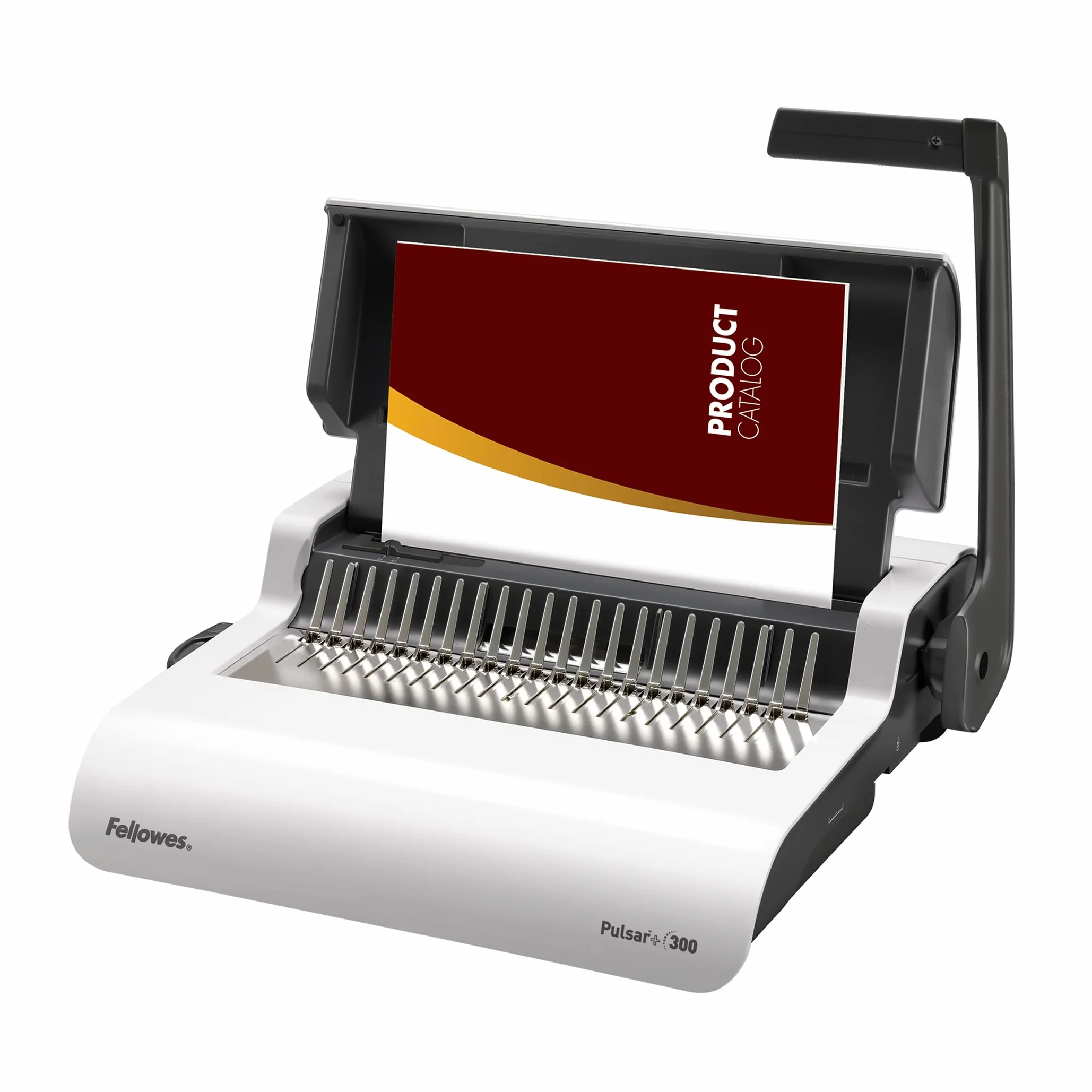 Fellowes Pulsar+ Perfore 20 feuilles A4 Relieuse manuelle à anneaux plastique 300 feuilles 10 couvertures