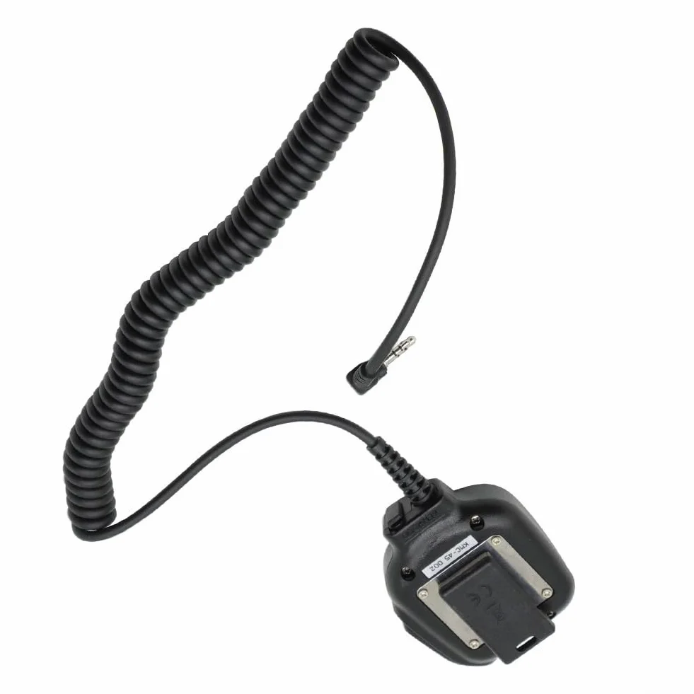 Microphone haut-parleur Kenwood KMC-45 KMC-45D haute sensibilité réduction du bruit épaule clip arrière TK-2200 TK-3300 TK-2100 TK-3100 NX220 NX320