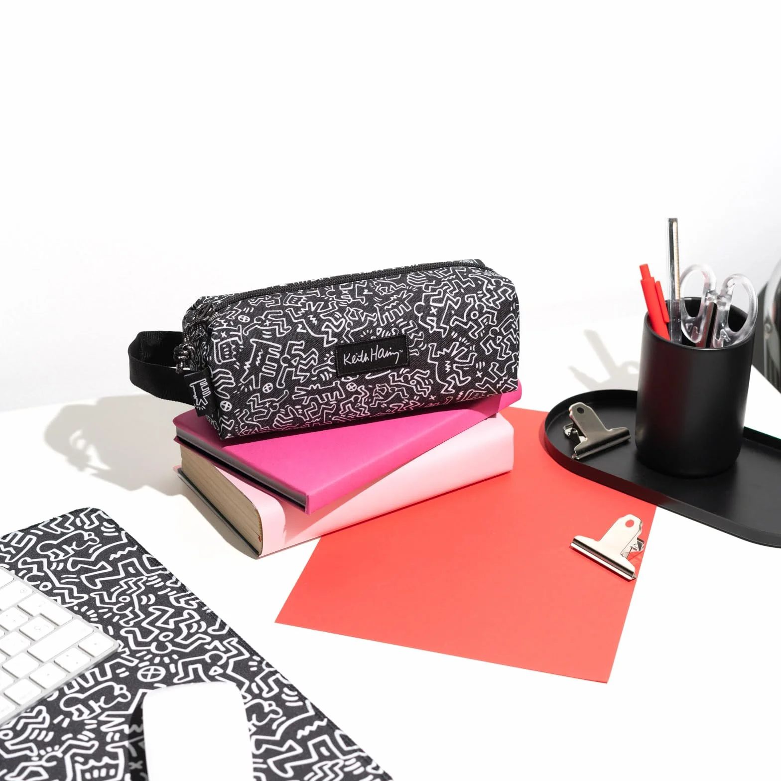Grupo Erik Trousse rectangulaire Keith Haring Fournitures Scolaires