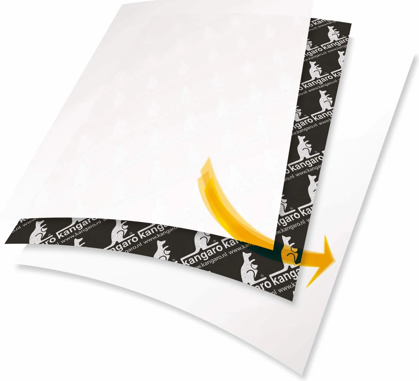Kangaro K-7800966 Lot de 10 feuilles de papier carbone Noir A4 21 x 31 cm